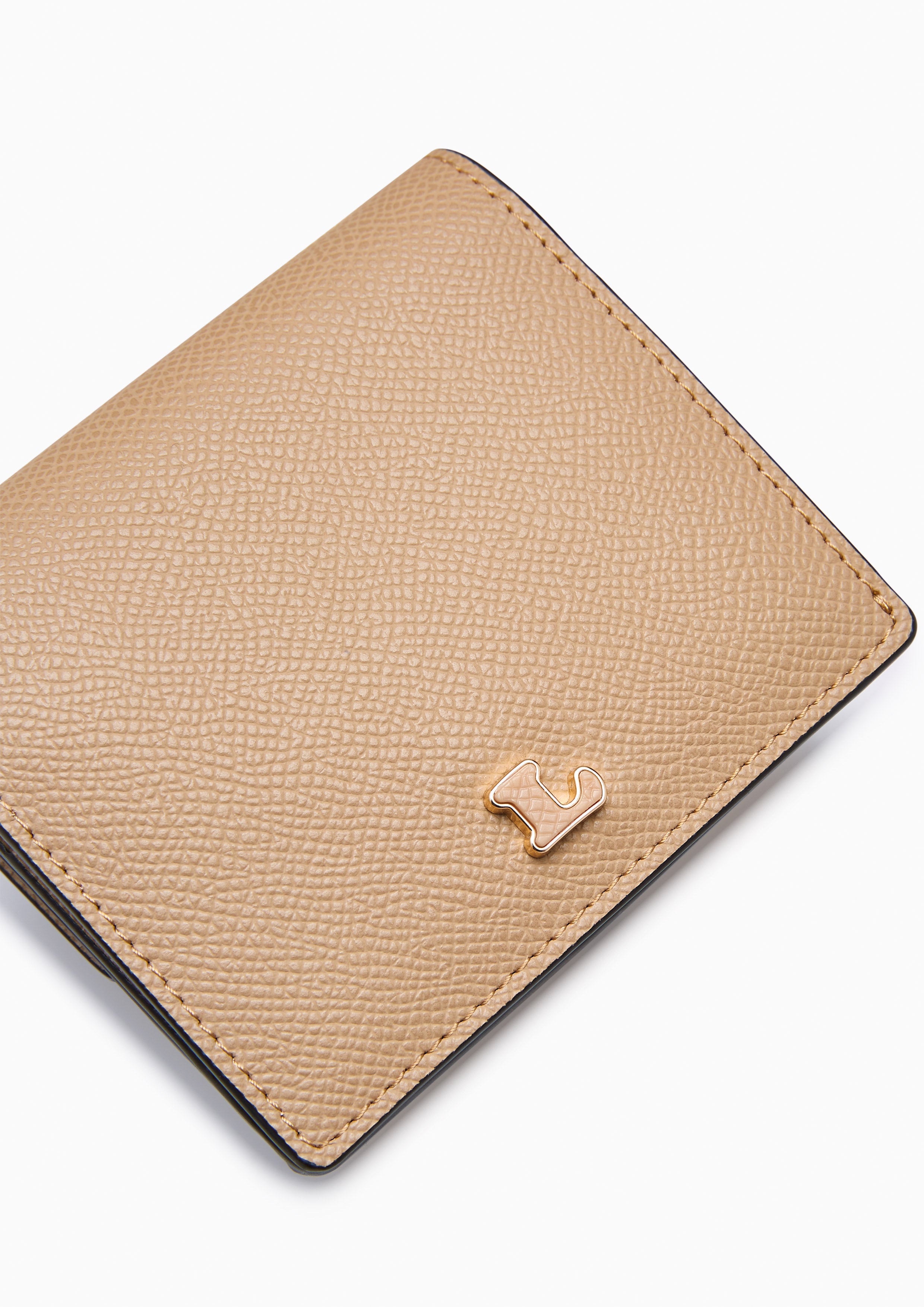 Serenity Flap Card Holder Dark Beige