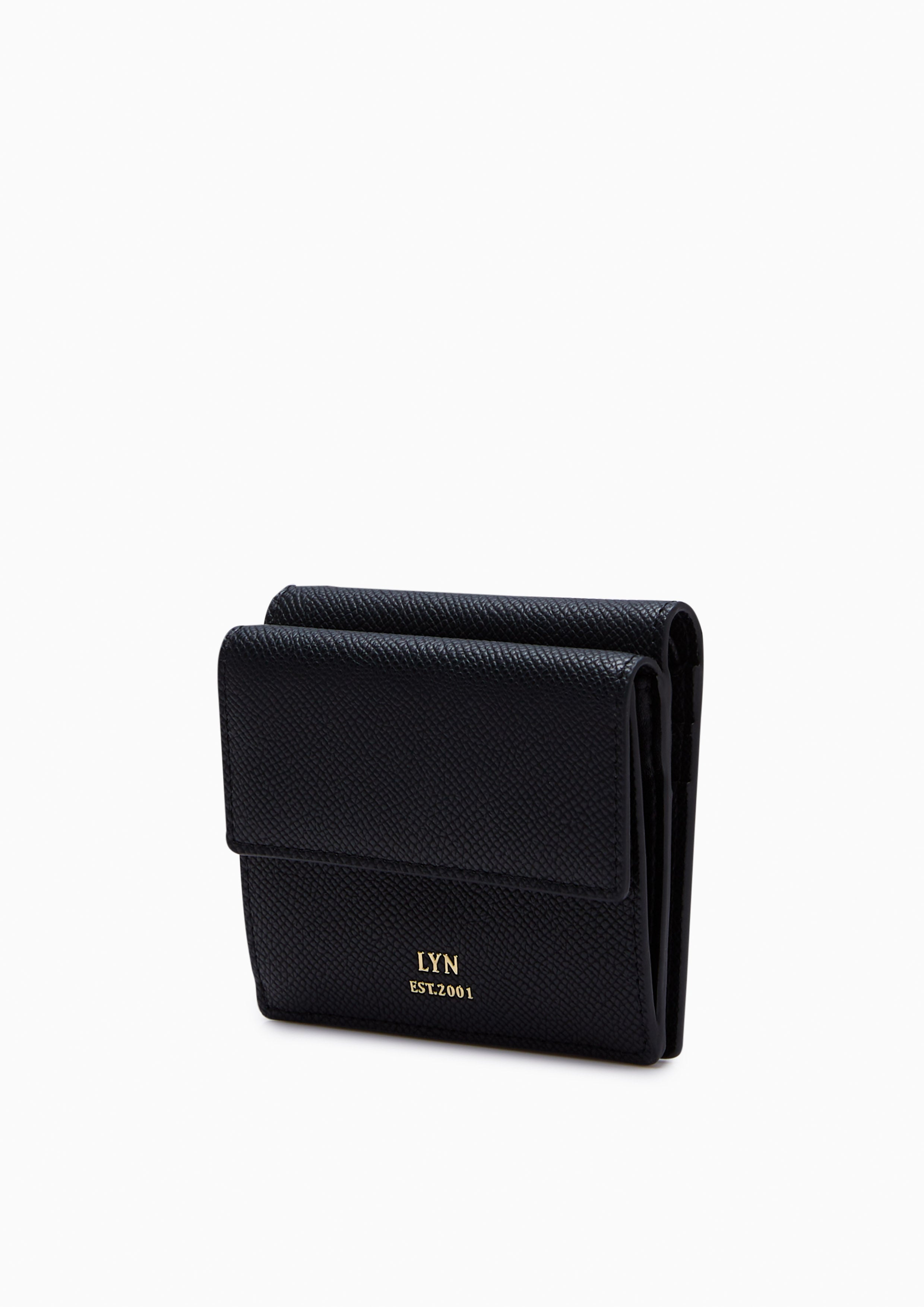 Serenity Flap Card Holder Black