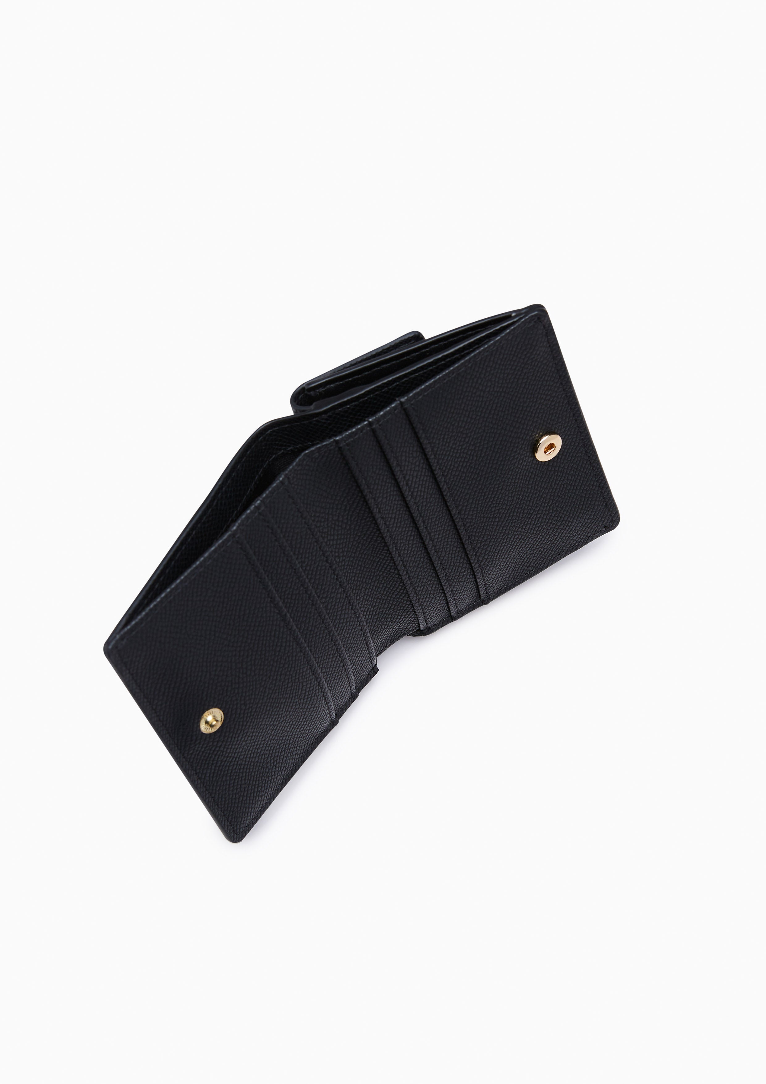 Serenity Flap Card Holder Black