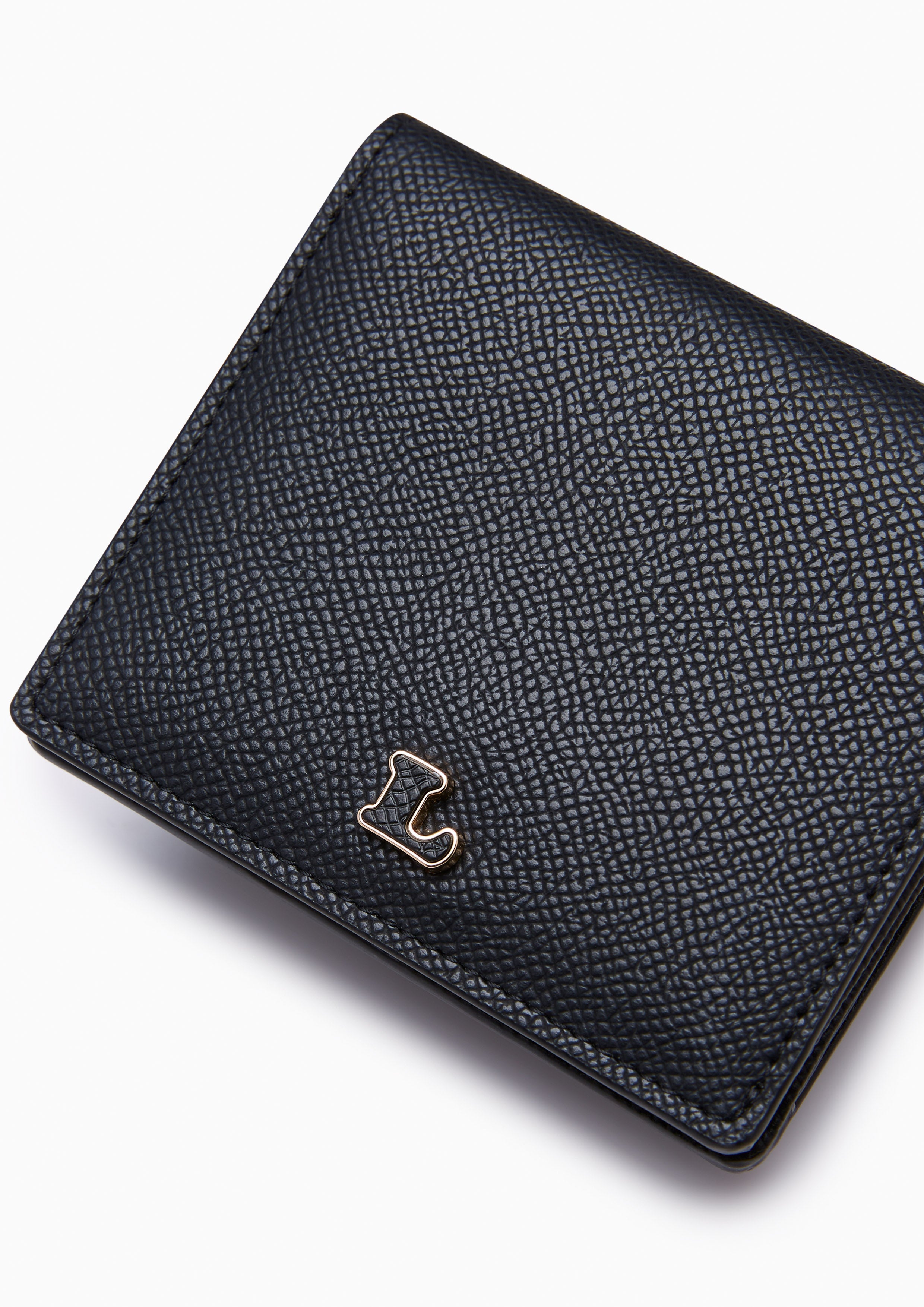 Serenity Flap Card Holder Black