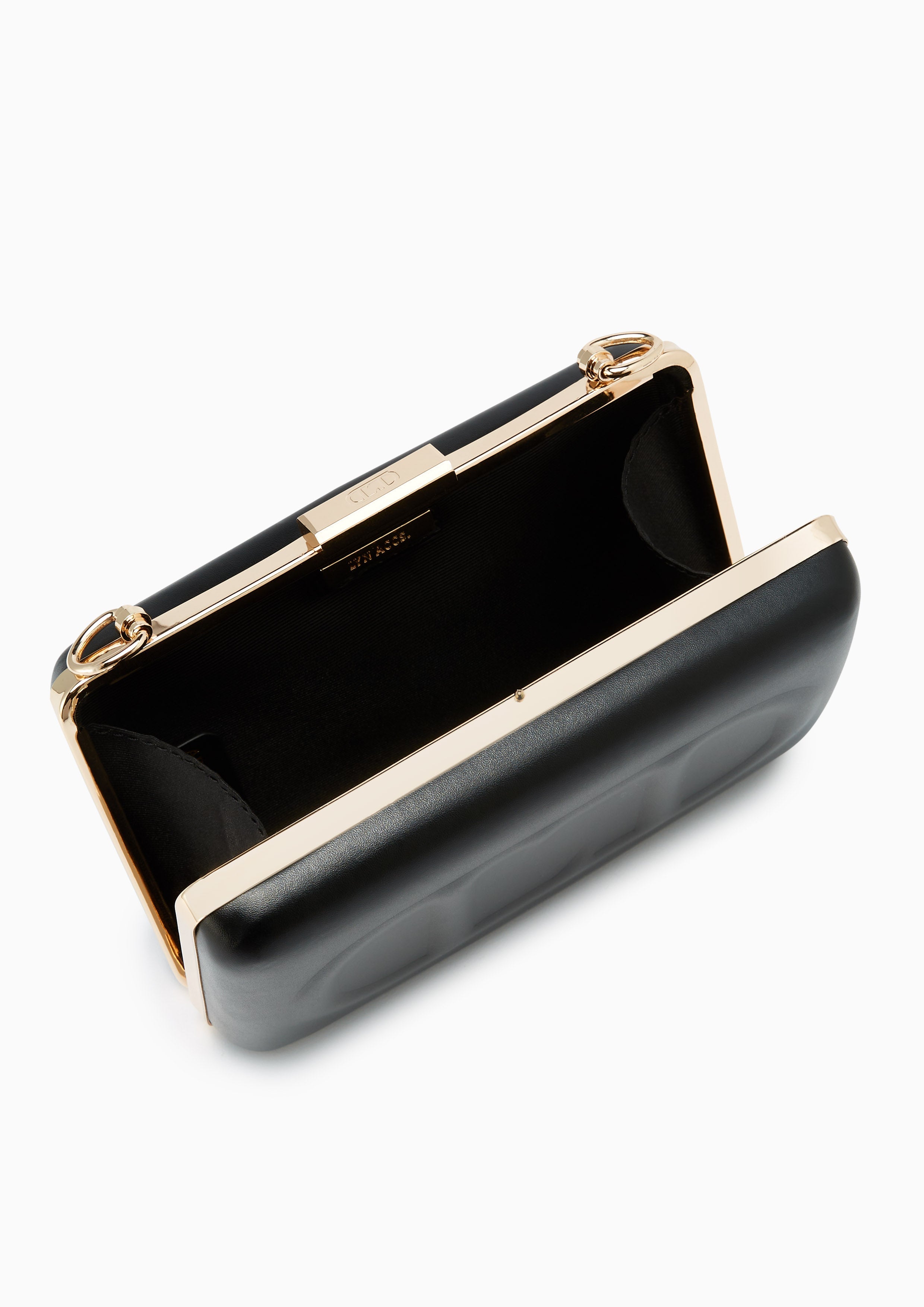 Barney Clutch Short Wallet Black