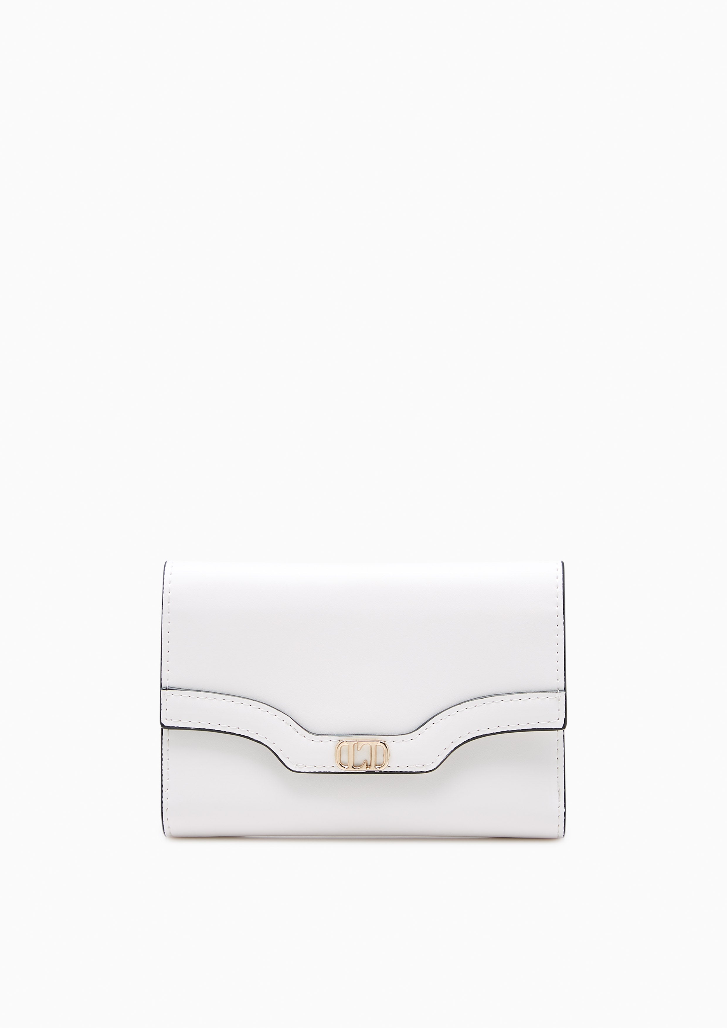 Archie Short Wallet White