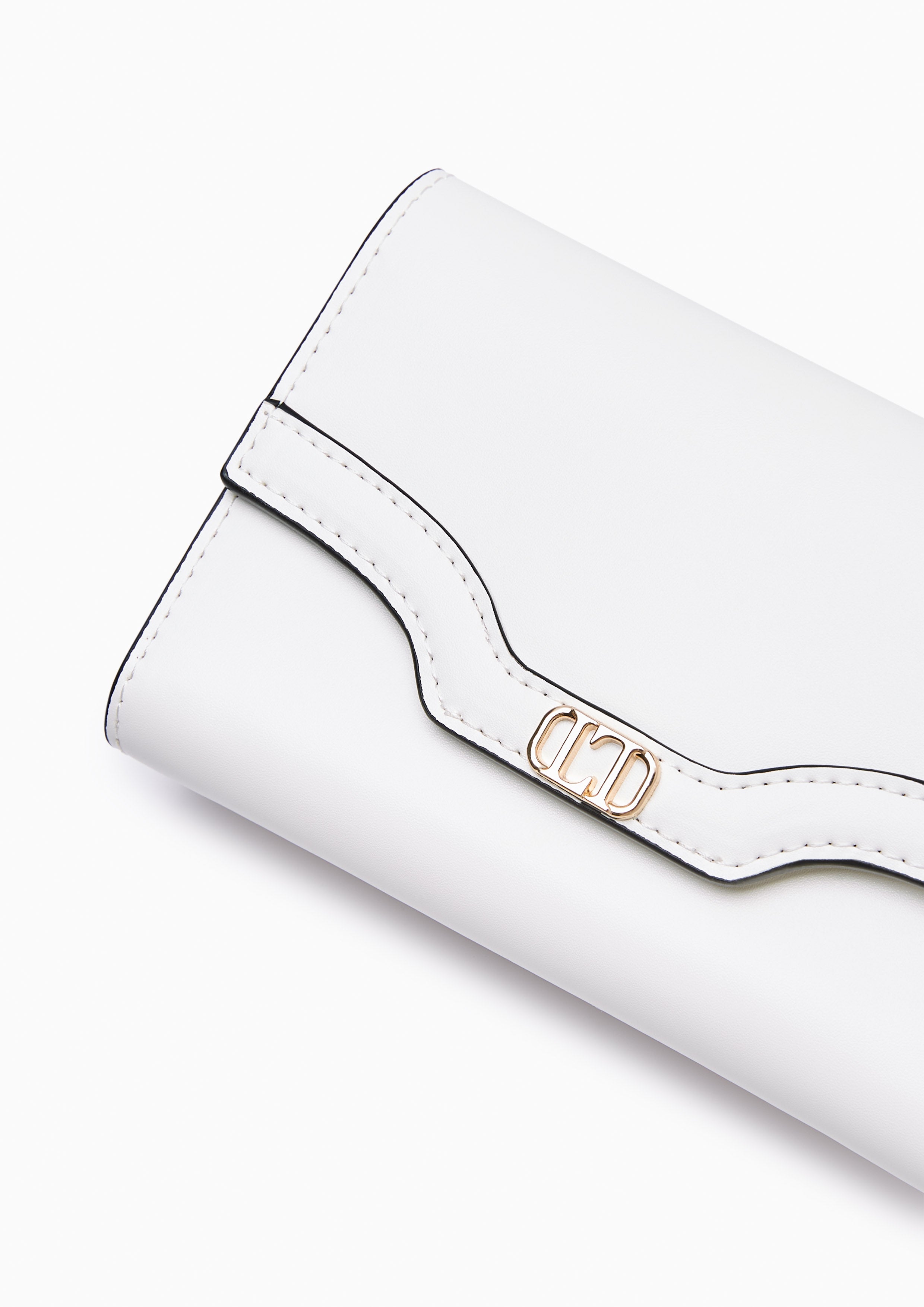 Archie Short Wallet White