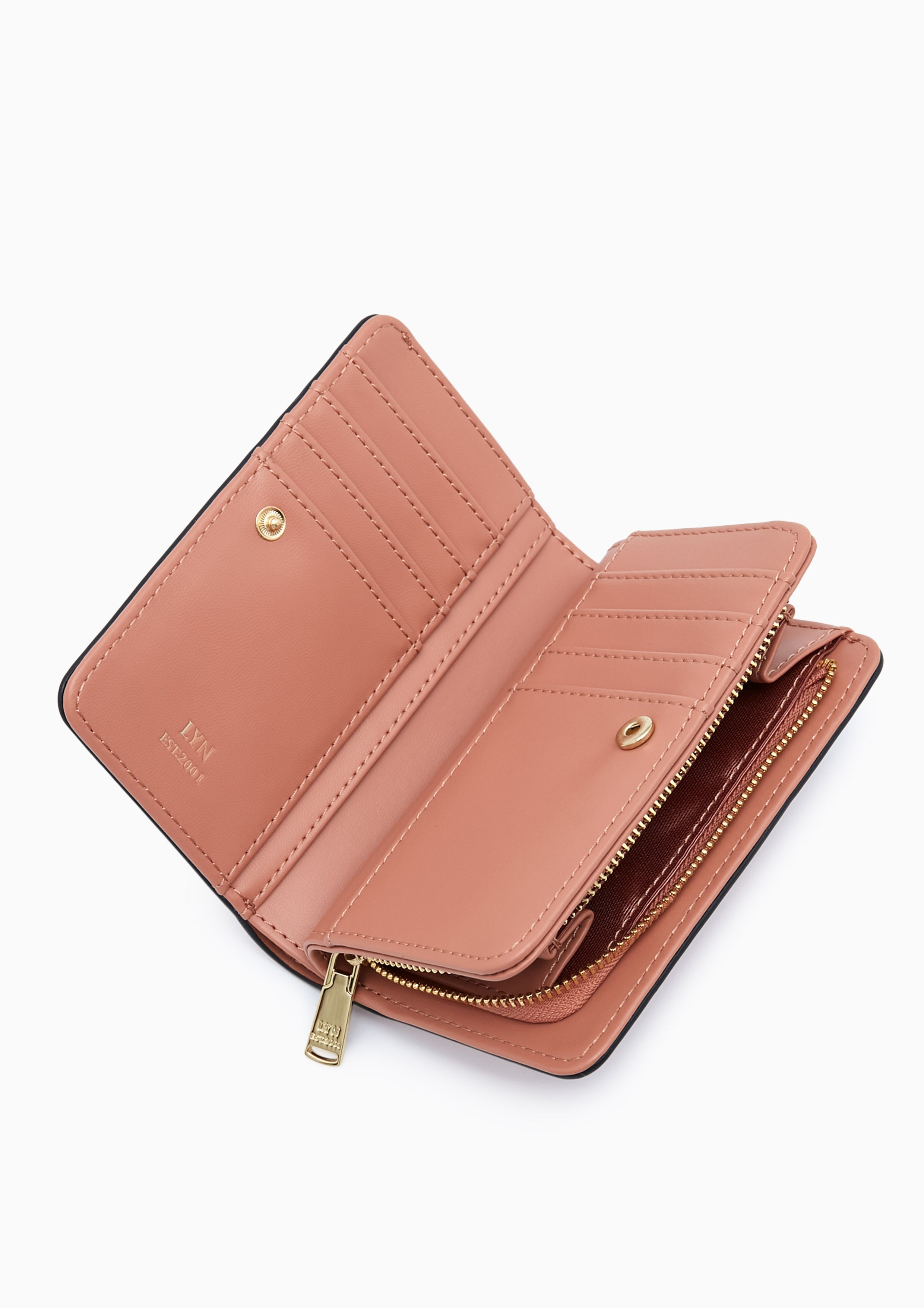 Camille Short Wallet Orange