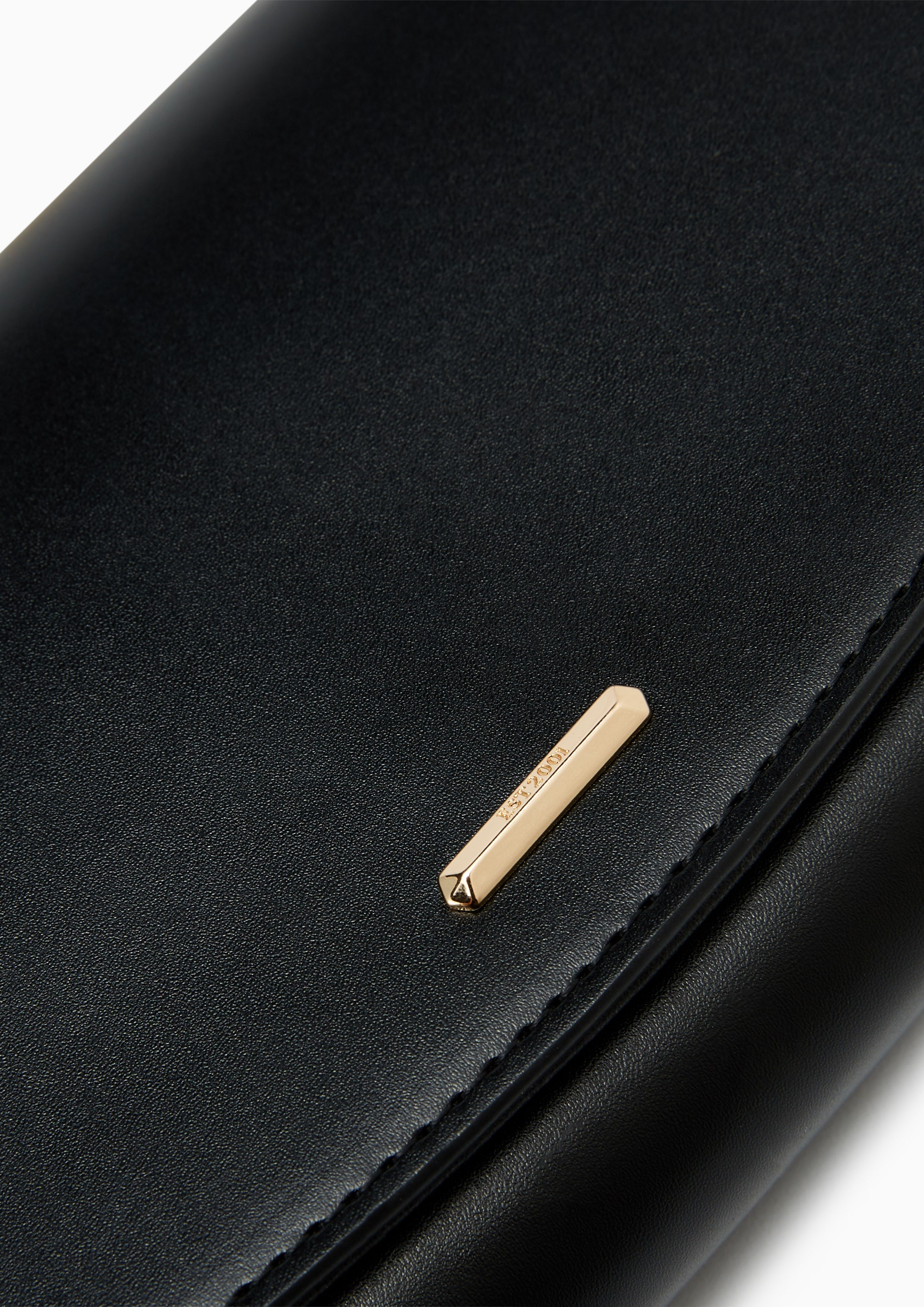 Essential Double Long Wallet Black