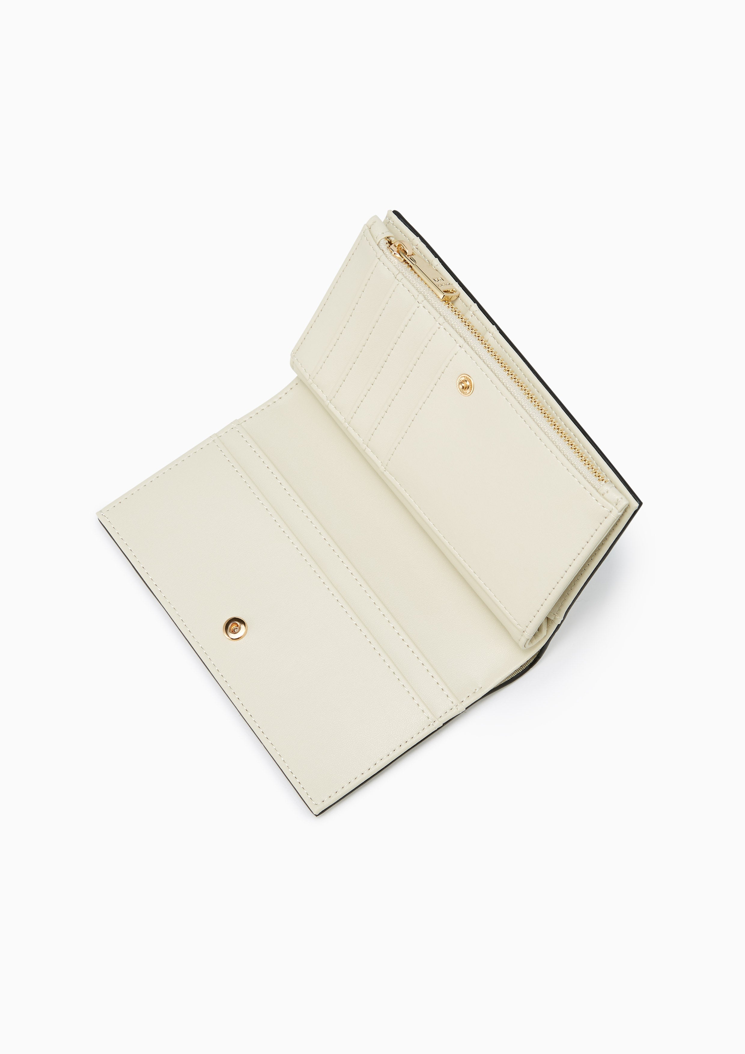 Essential Semi Short Wallet Ivory