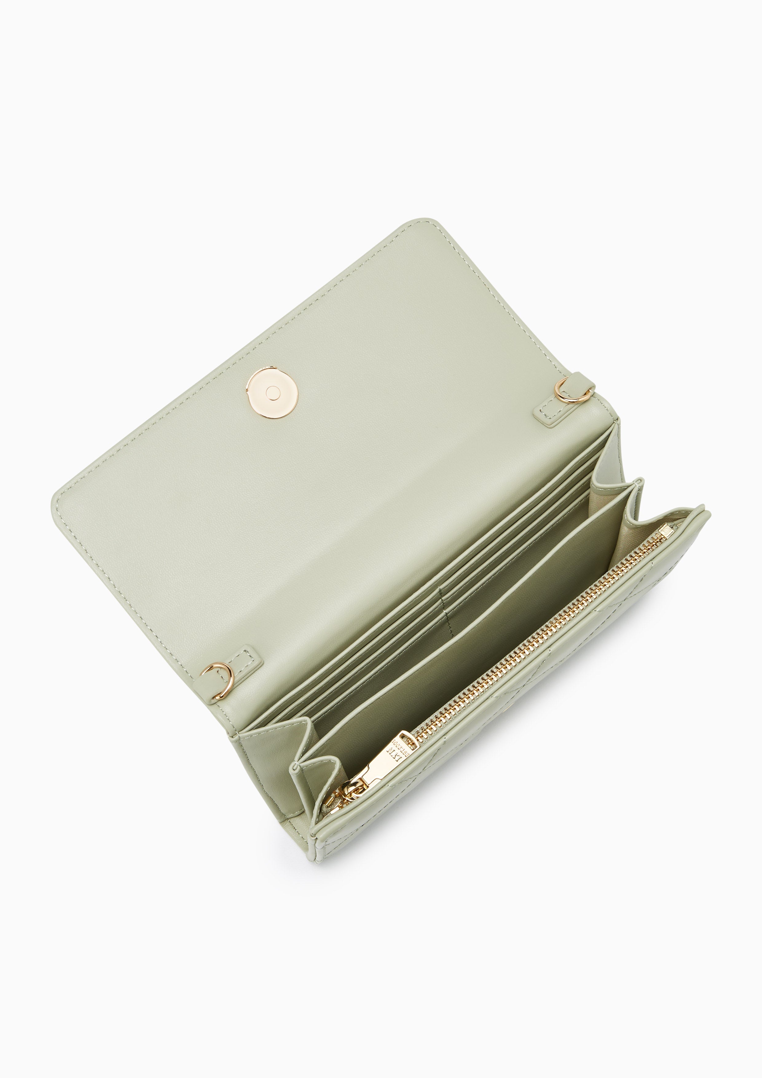 Essential Long Wallet Green