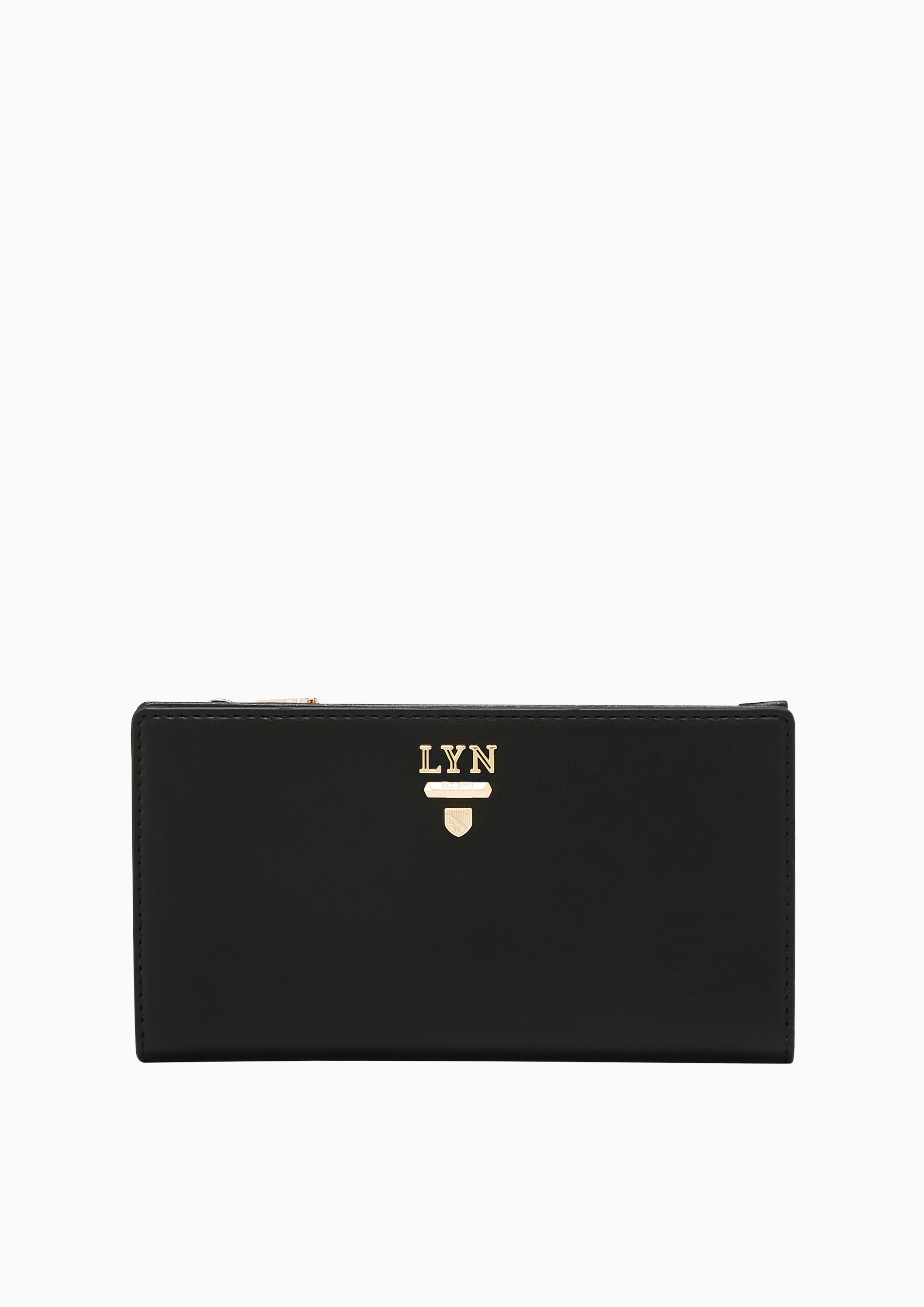 Snappy  Long Wallet Black