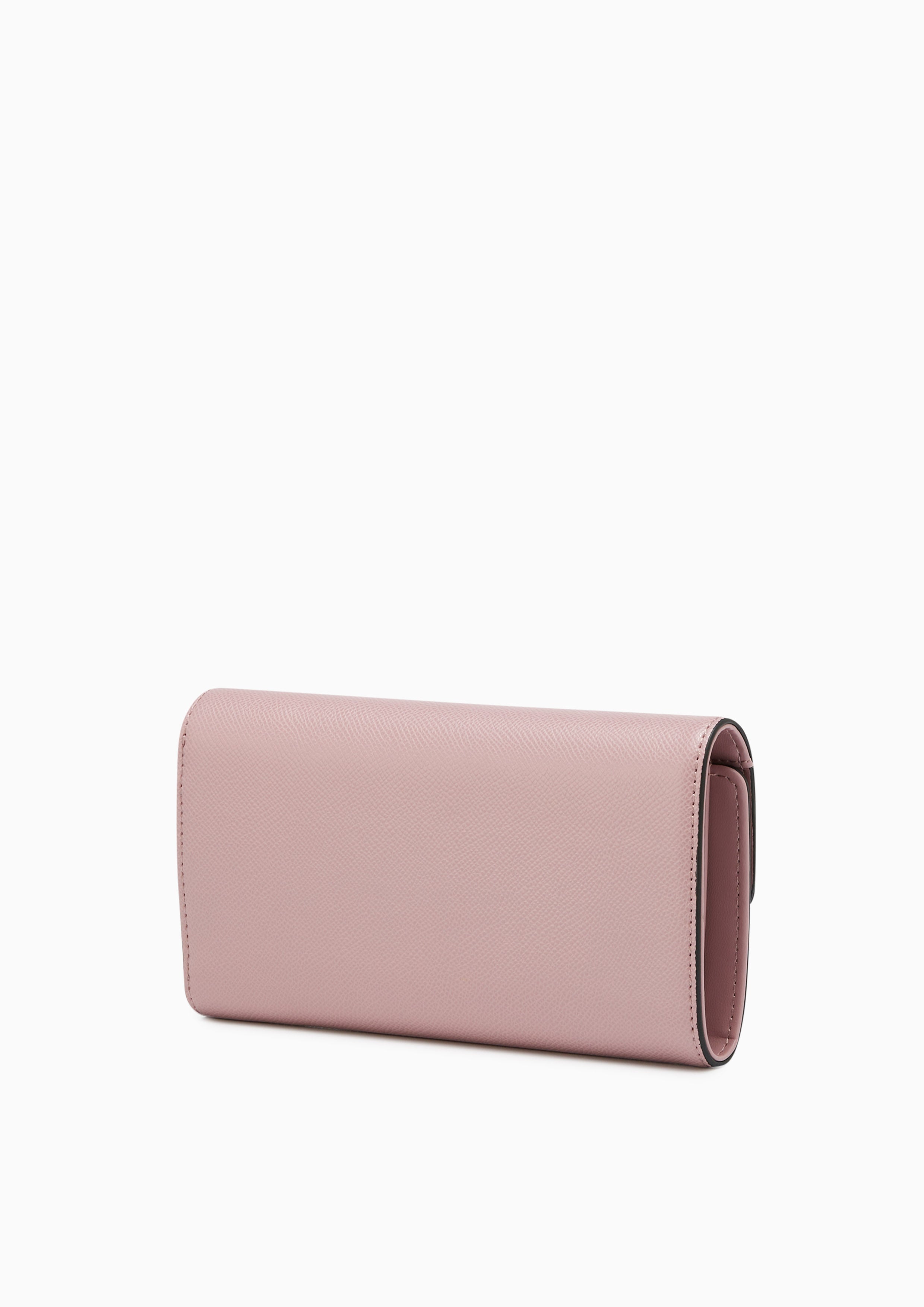 Snappy Fold Long Wallet Pink