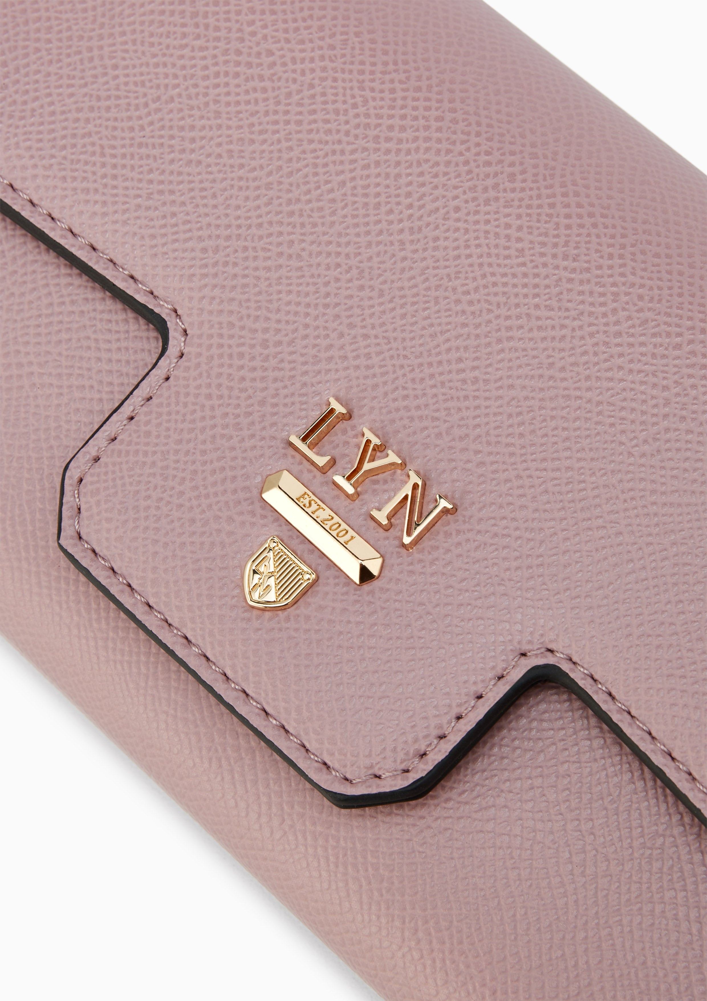 Snappy Fold Long Wallet Pink