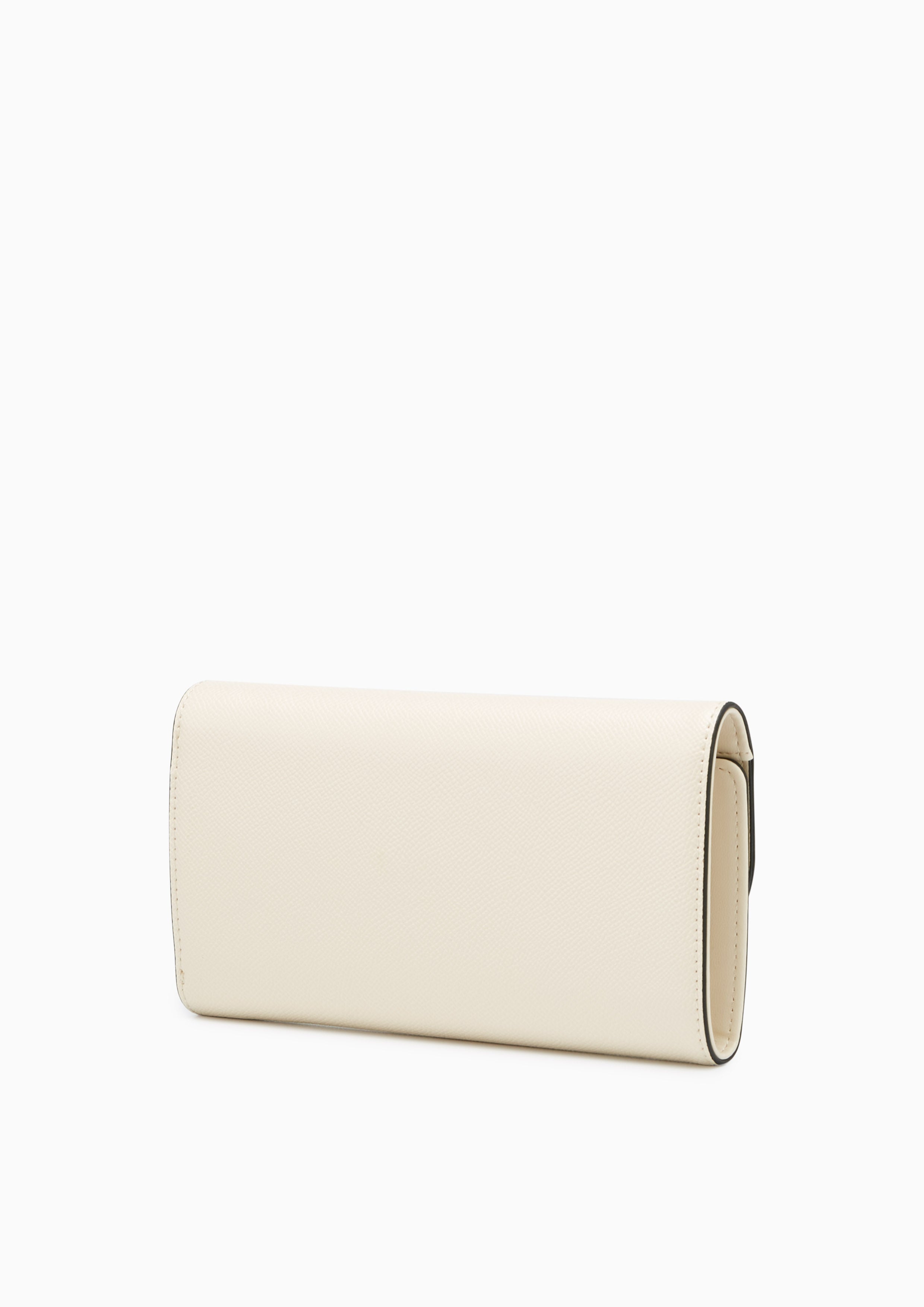 Snappy Fold Long Wallet Ivory