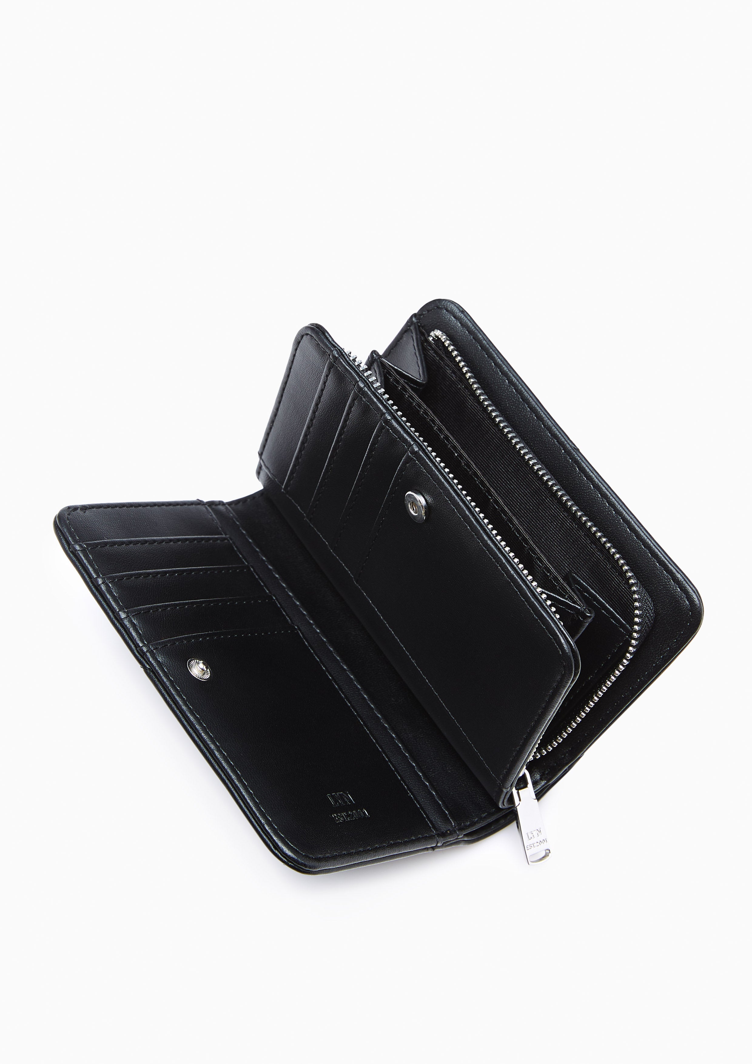 Amelia Short Wallet Black