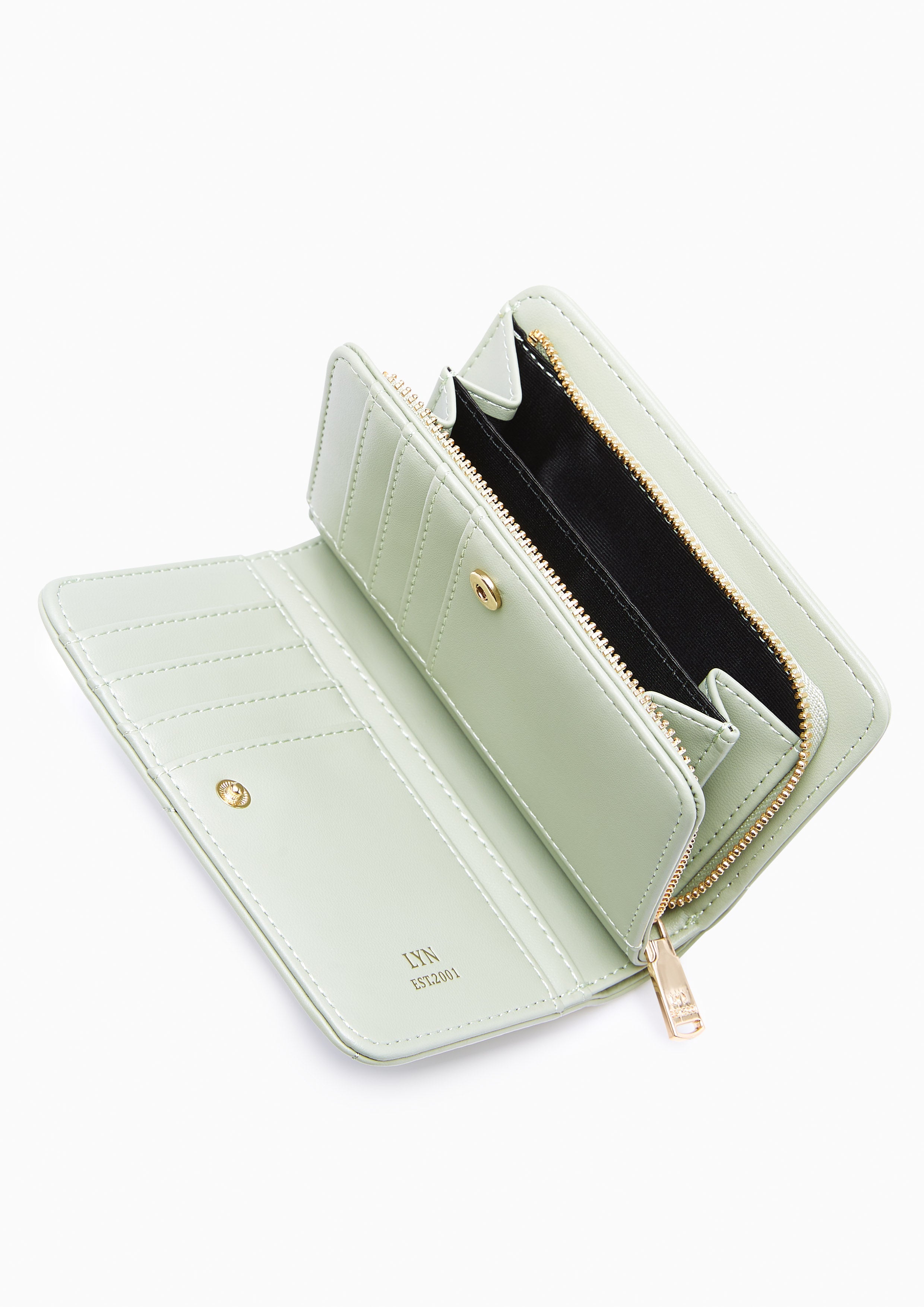 Amelia Short Wallet Light Green