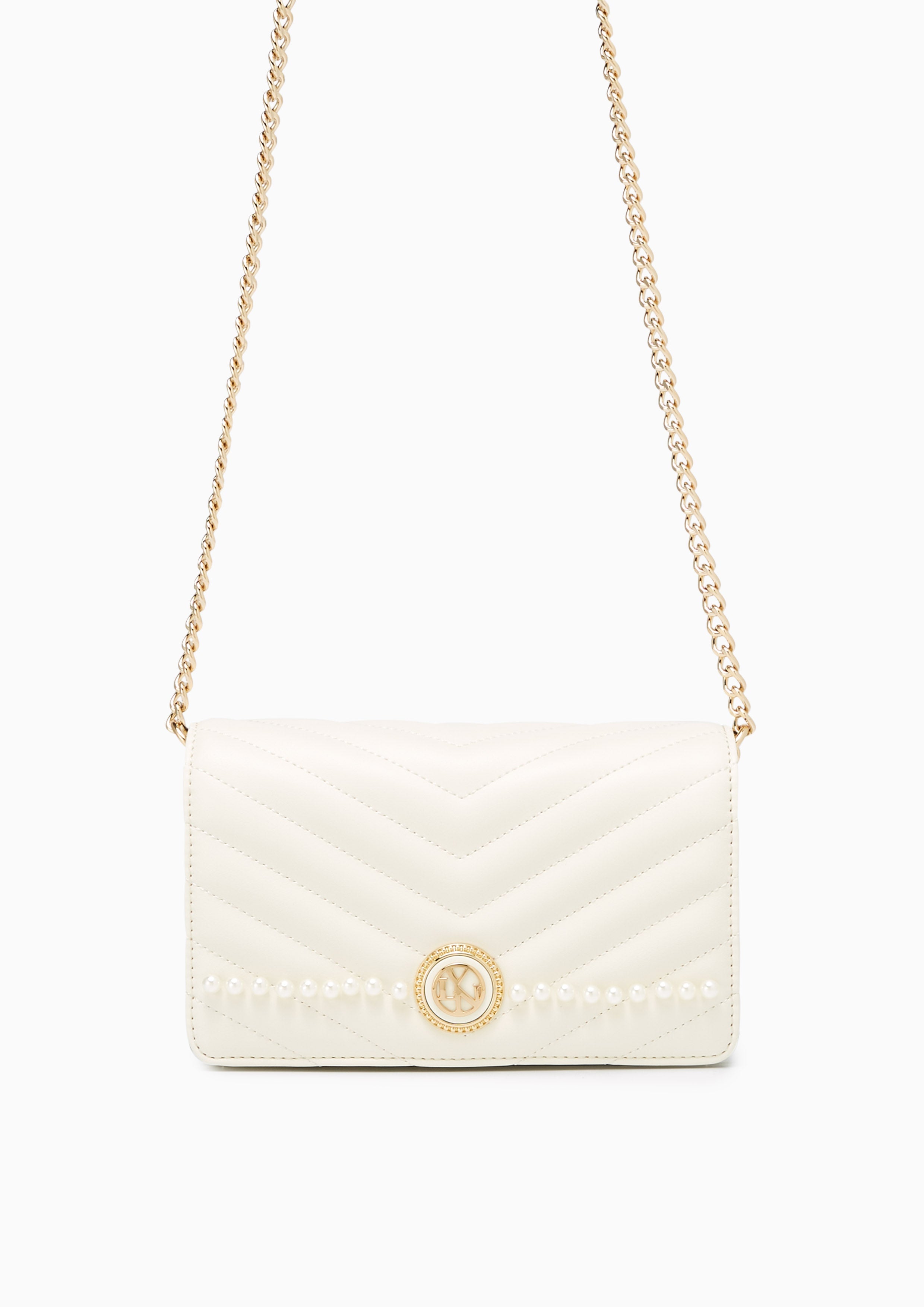 Caro S Long Wallet Ivory