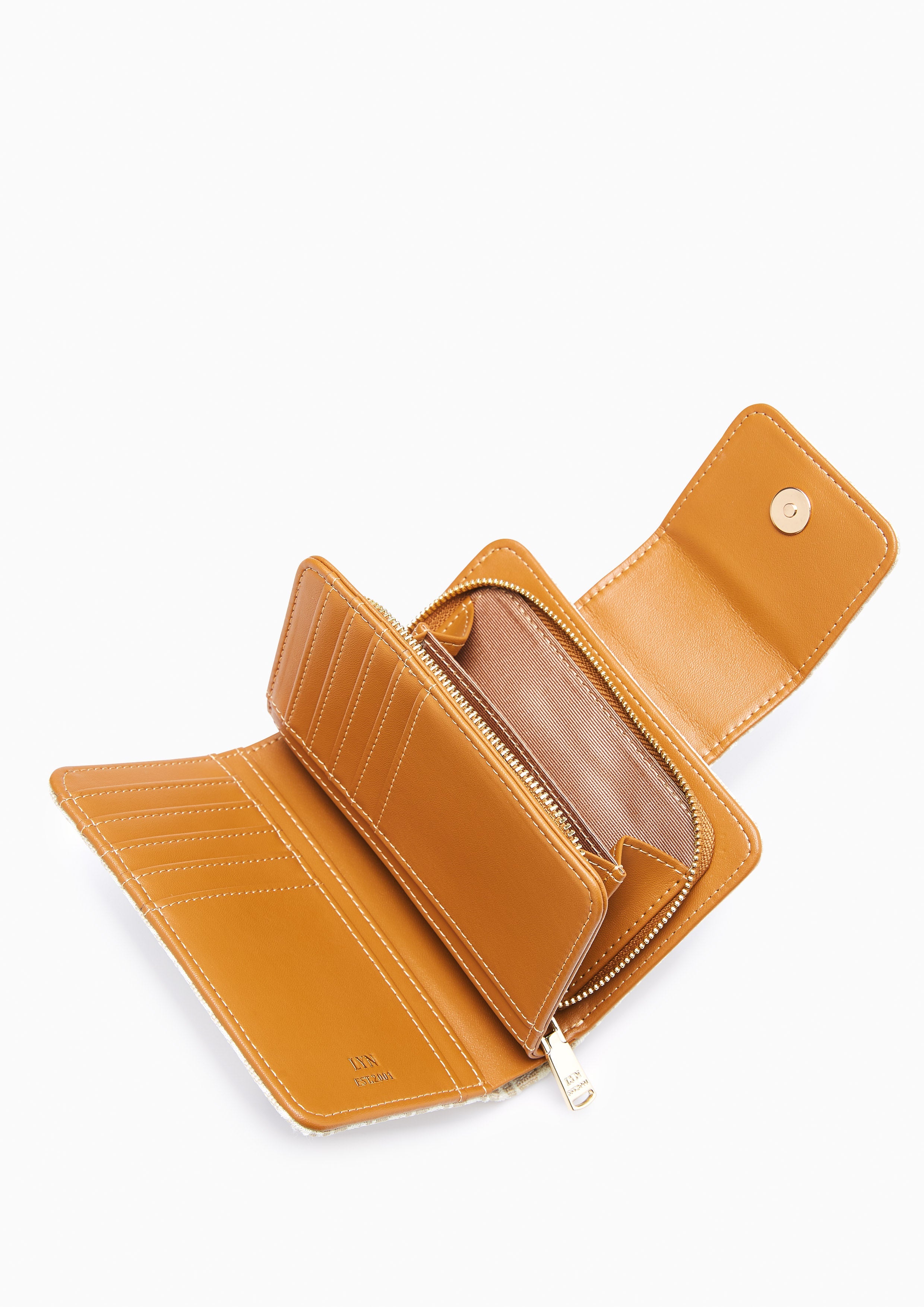 Monro Short Wallet Beige