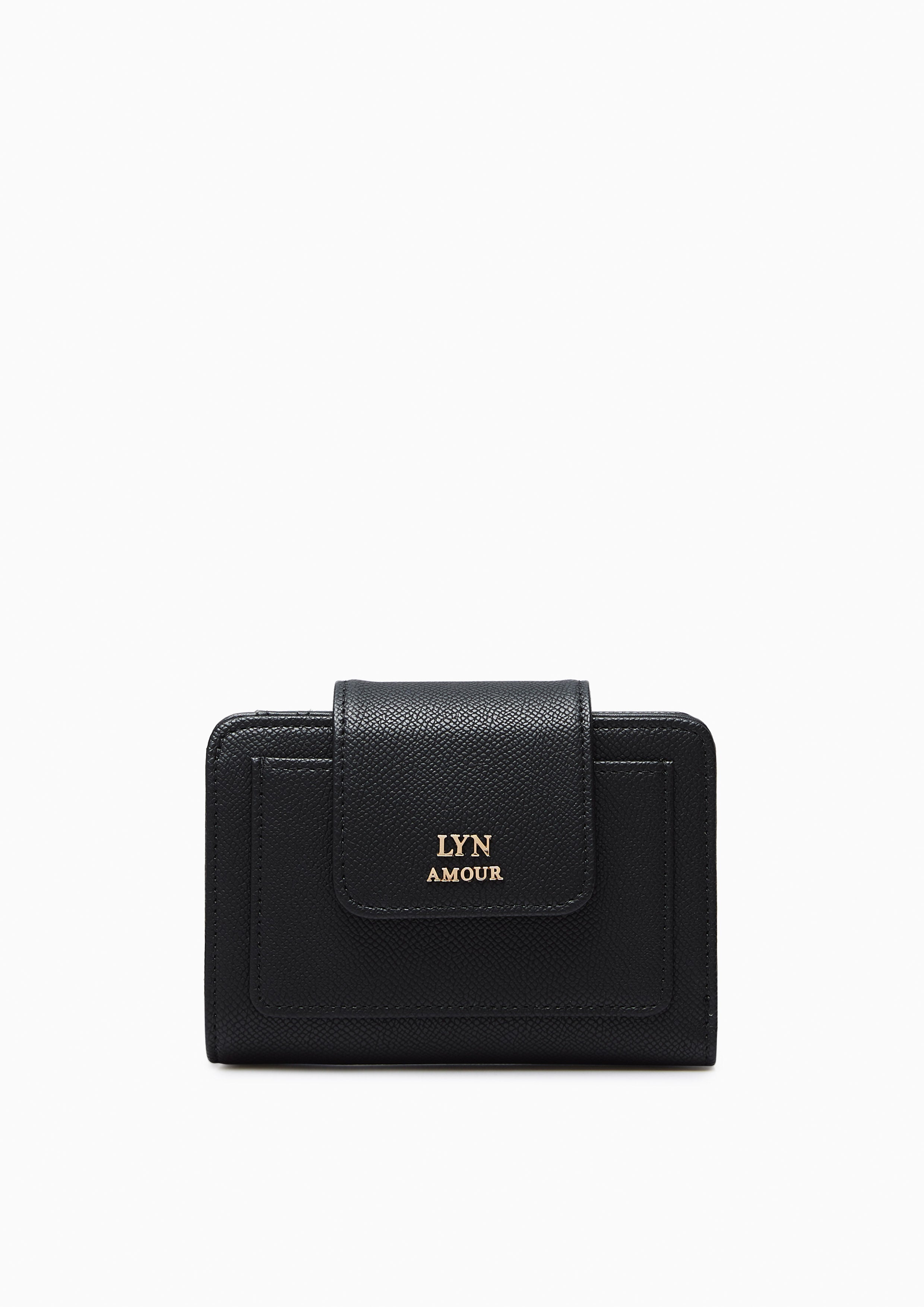 Monro Short Wallet Black