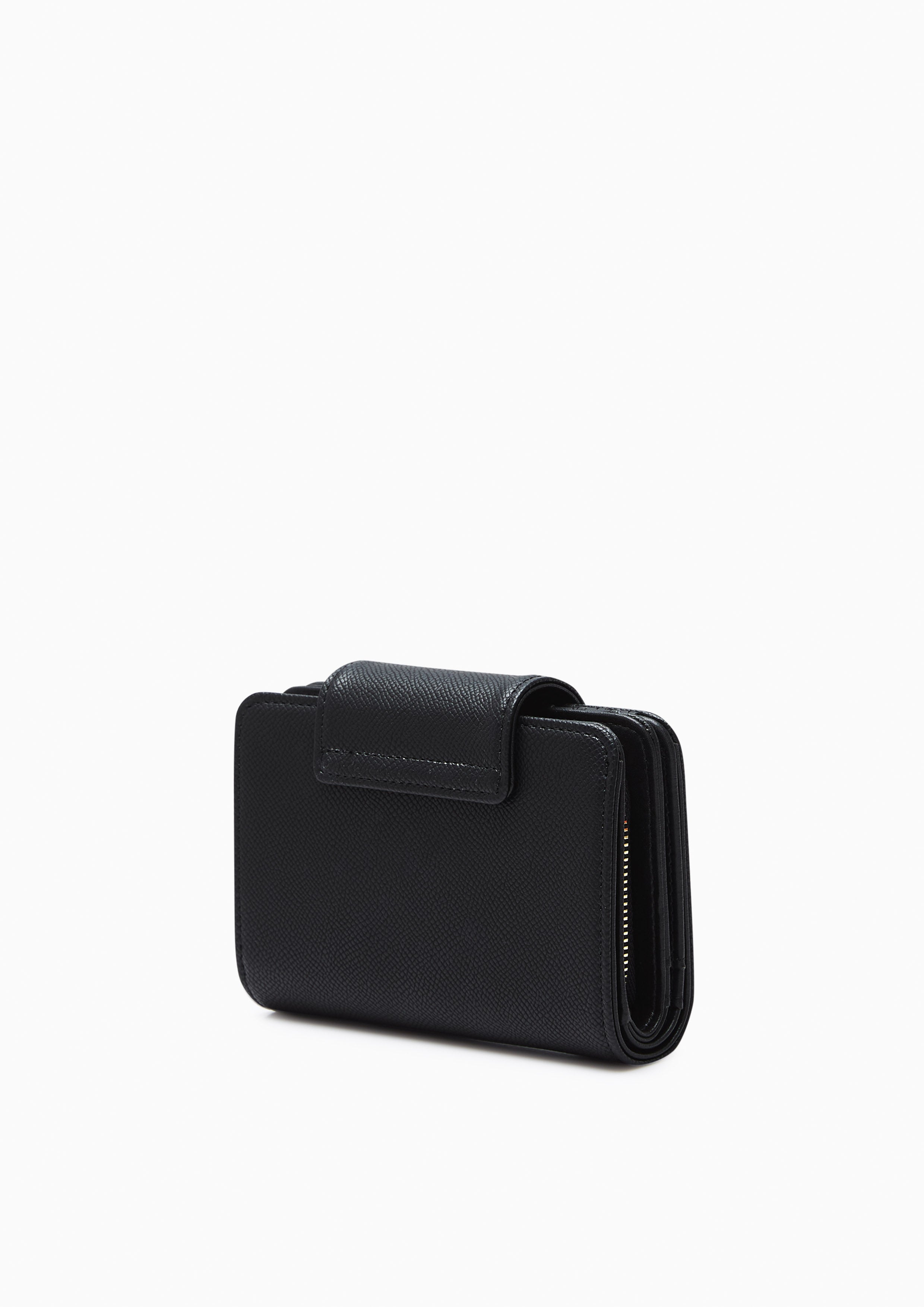 Monro Short Wallet Black