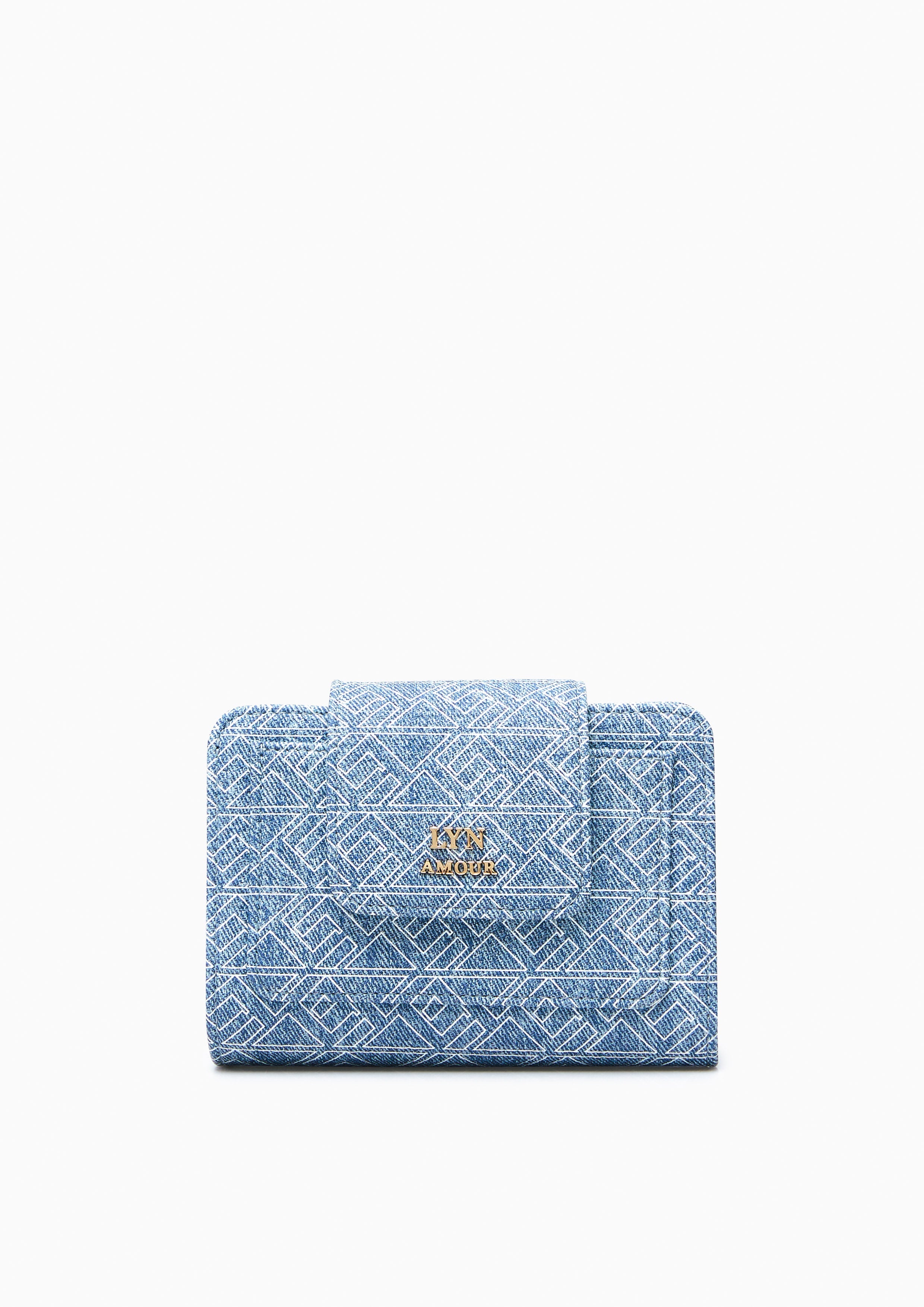 Monro Short Wallet Blue