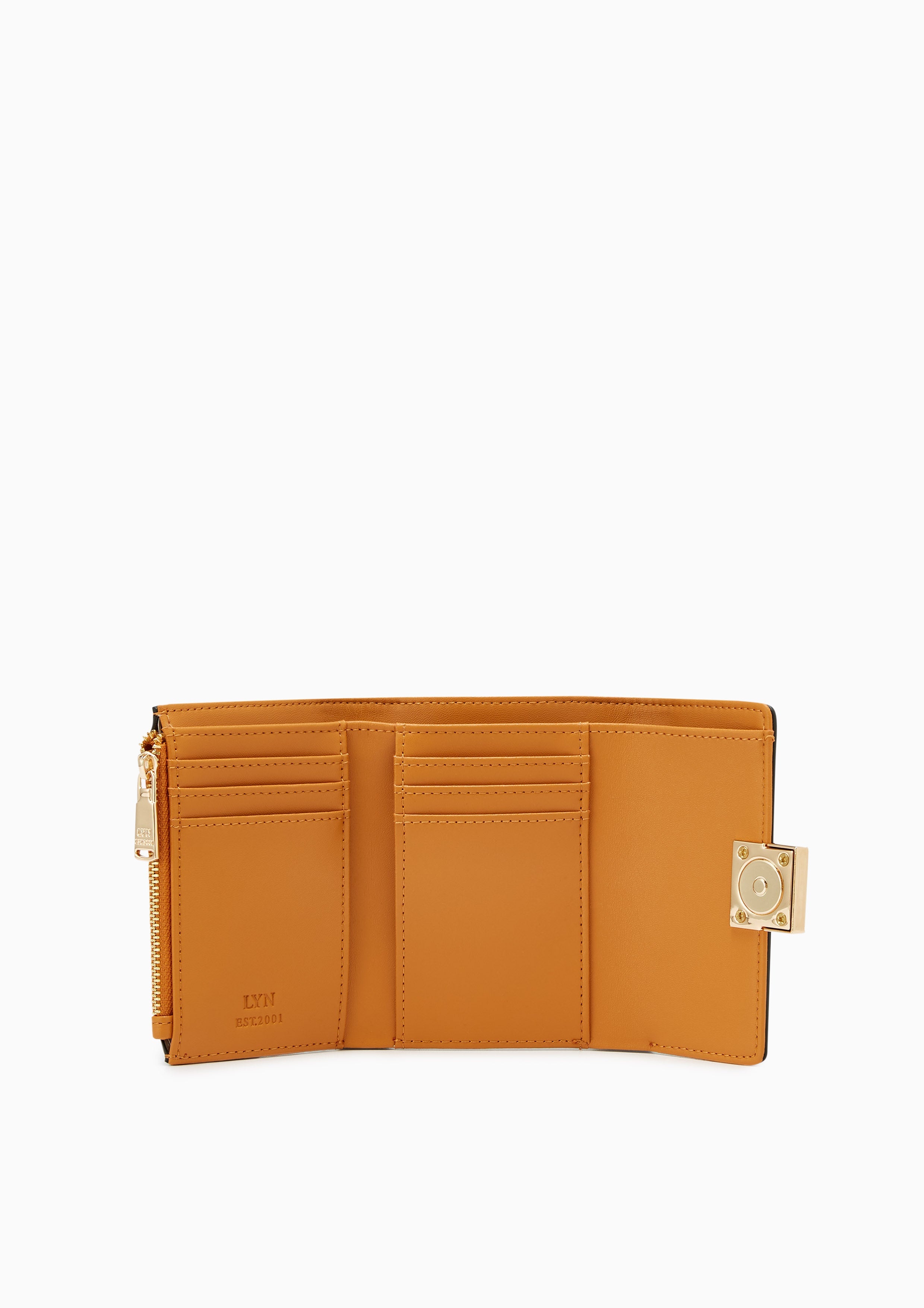 Fadia Short Wallet Yellow