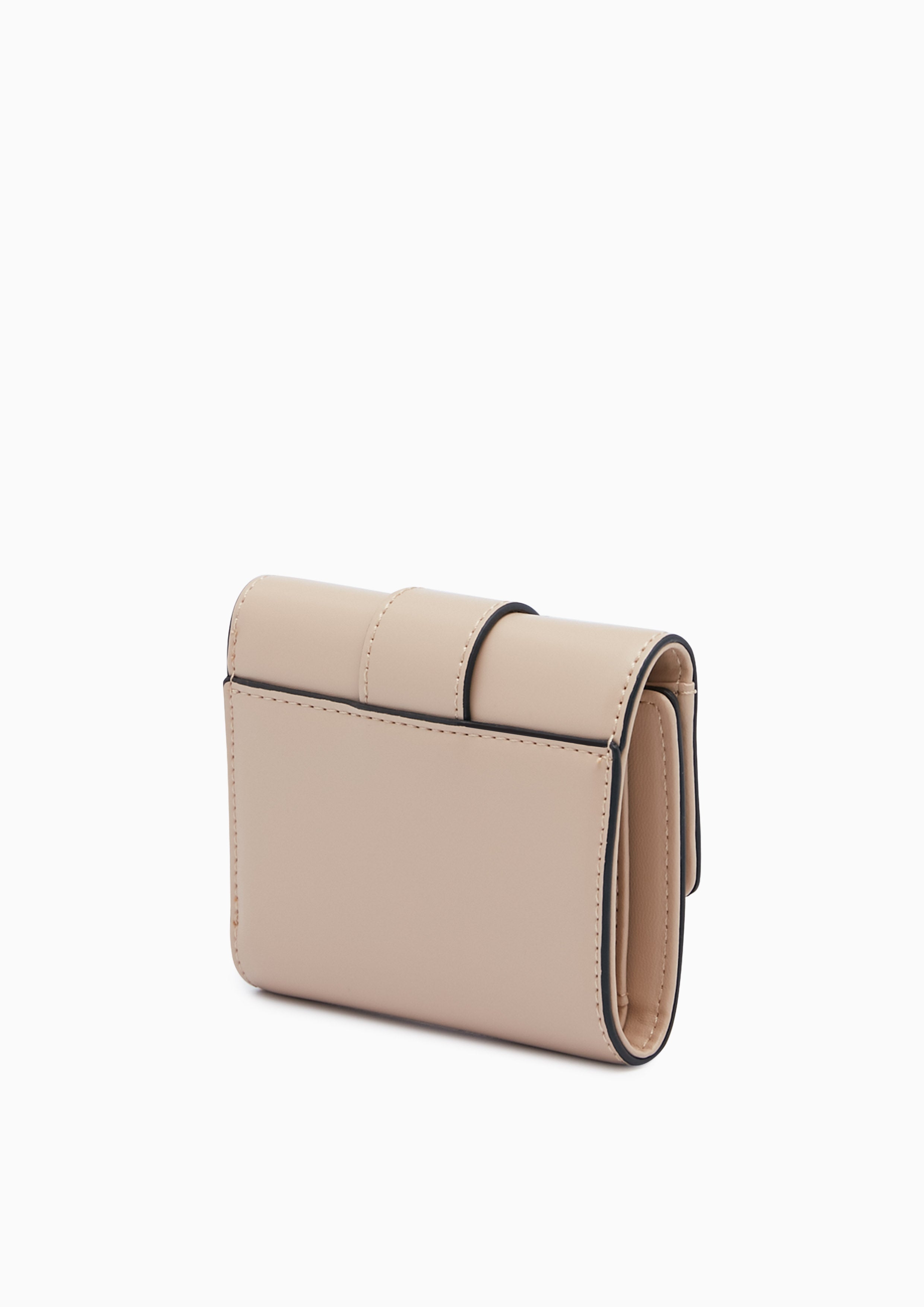 Athella Tri-Fold Wallet  Beige