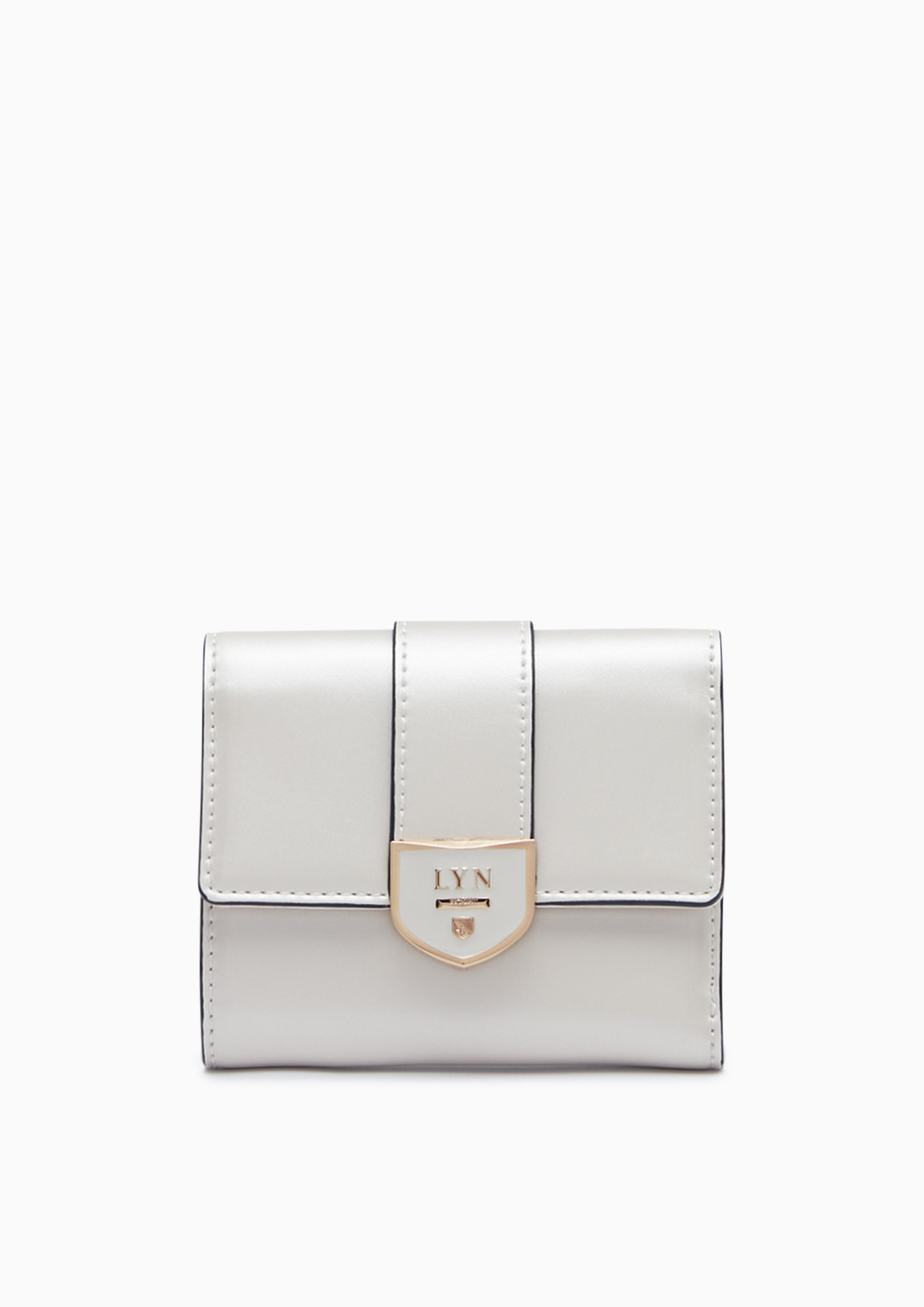 Athella Tri-Fold Wallet  White