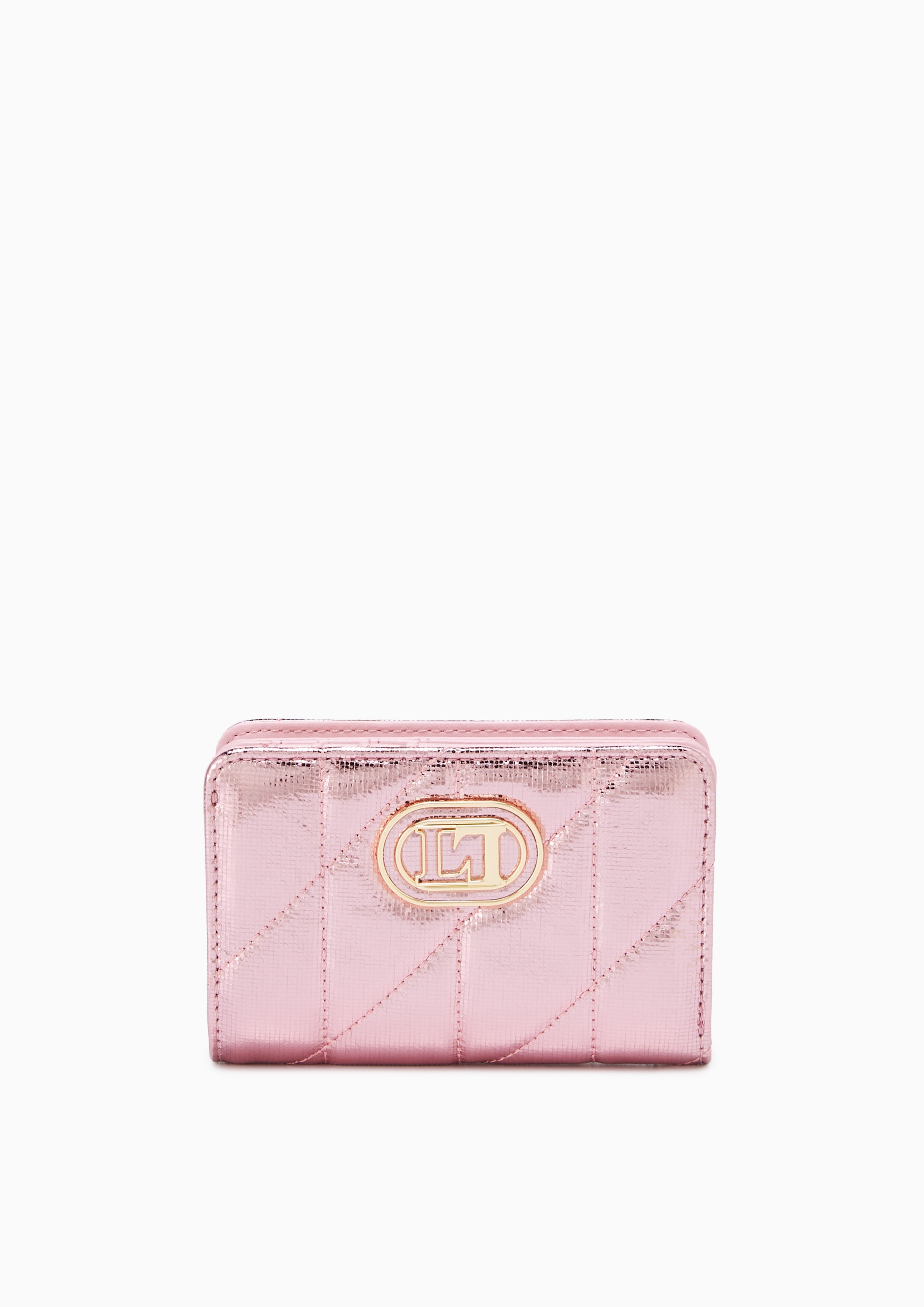 Diana Glitz Short Wallet Pink