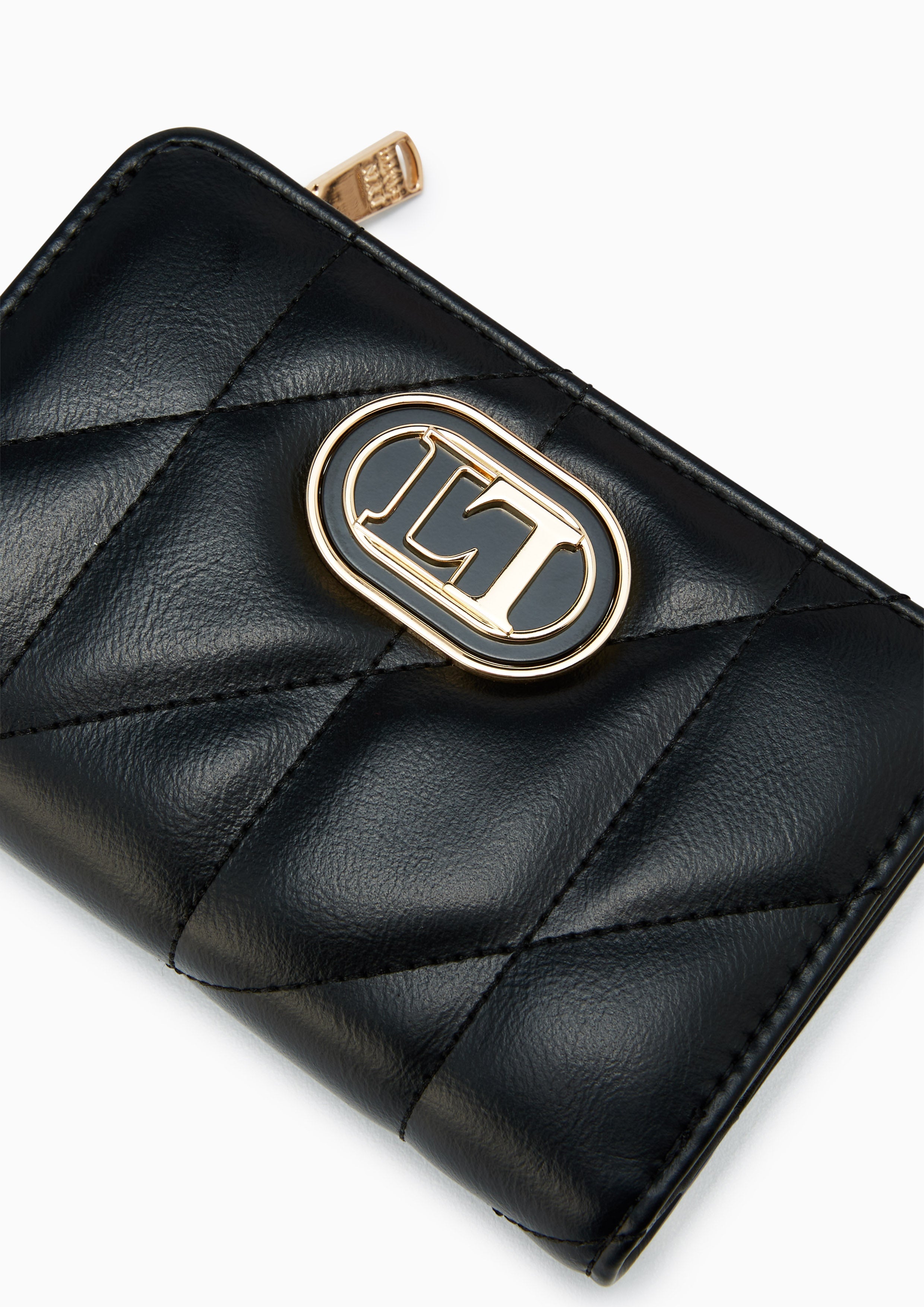 Diana Short Wallet Black