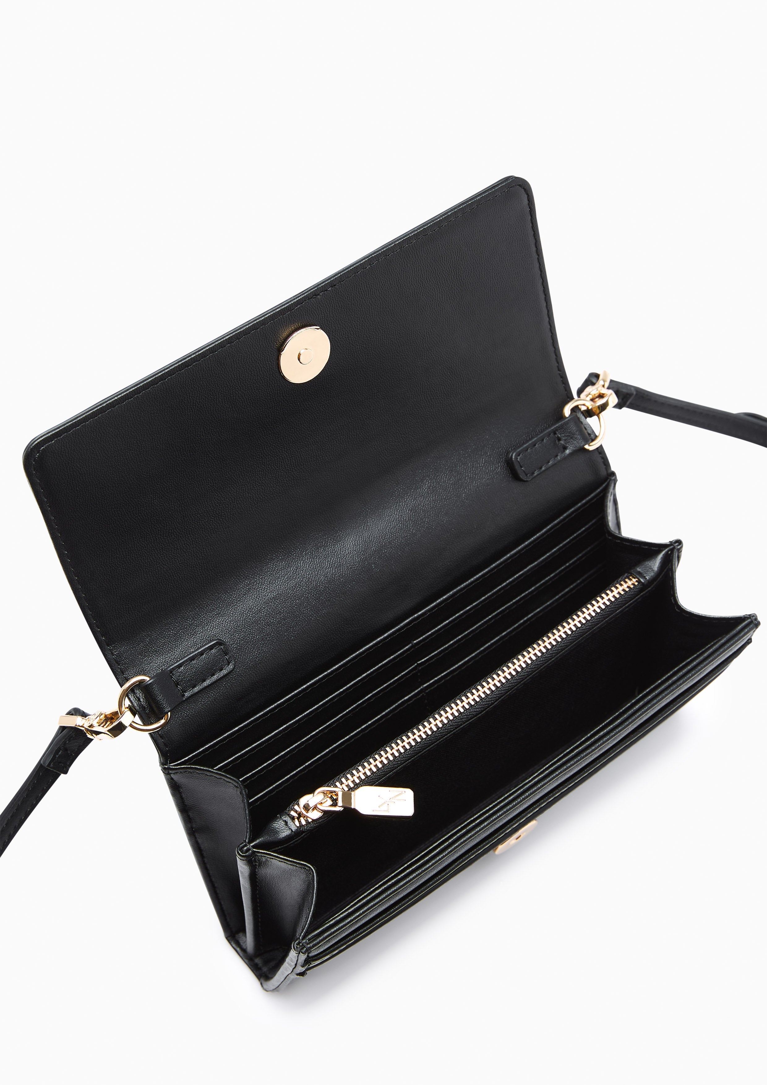 Yannick Long Wallet Black