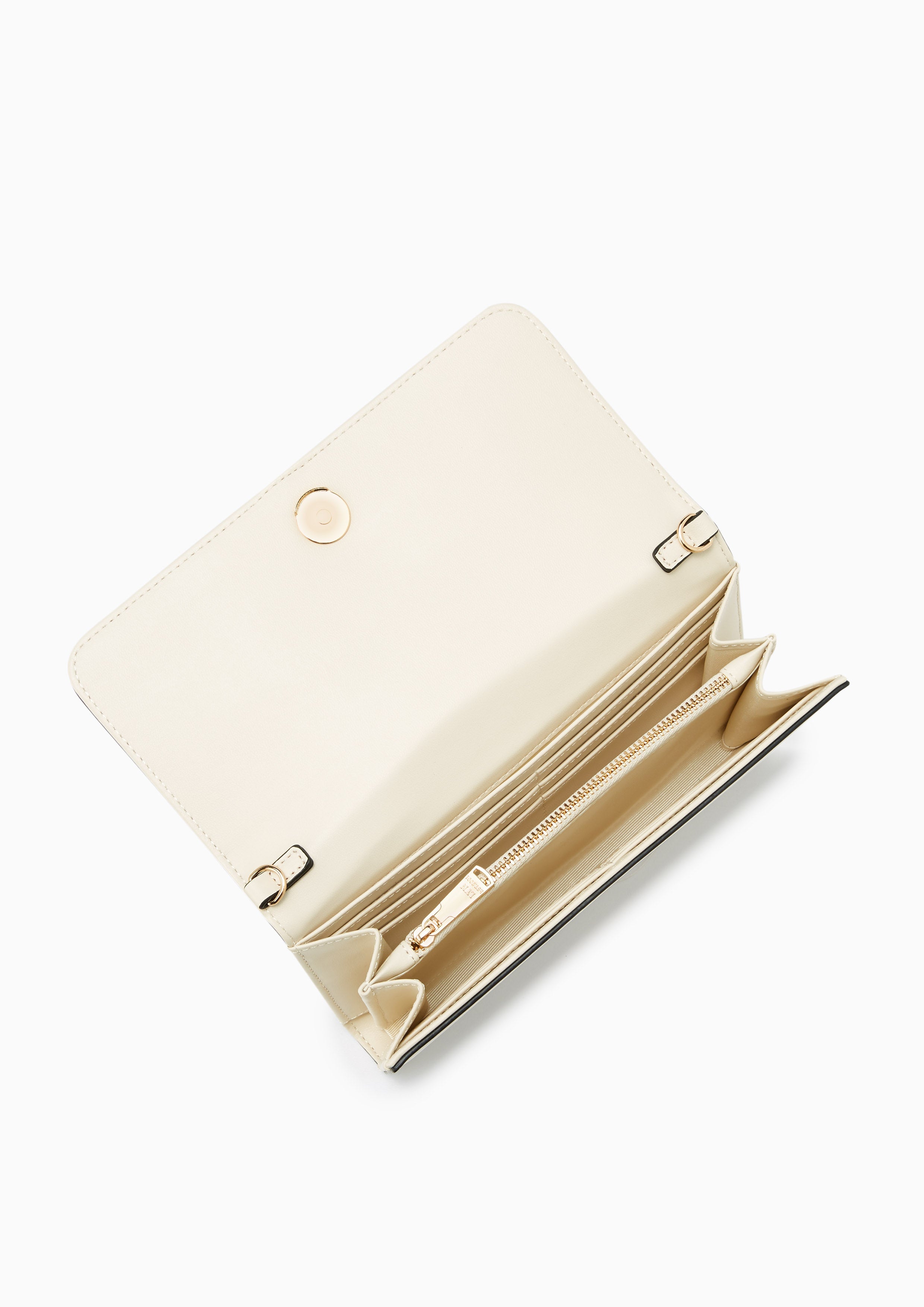 Rene  Long Wallet Ivory