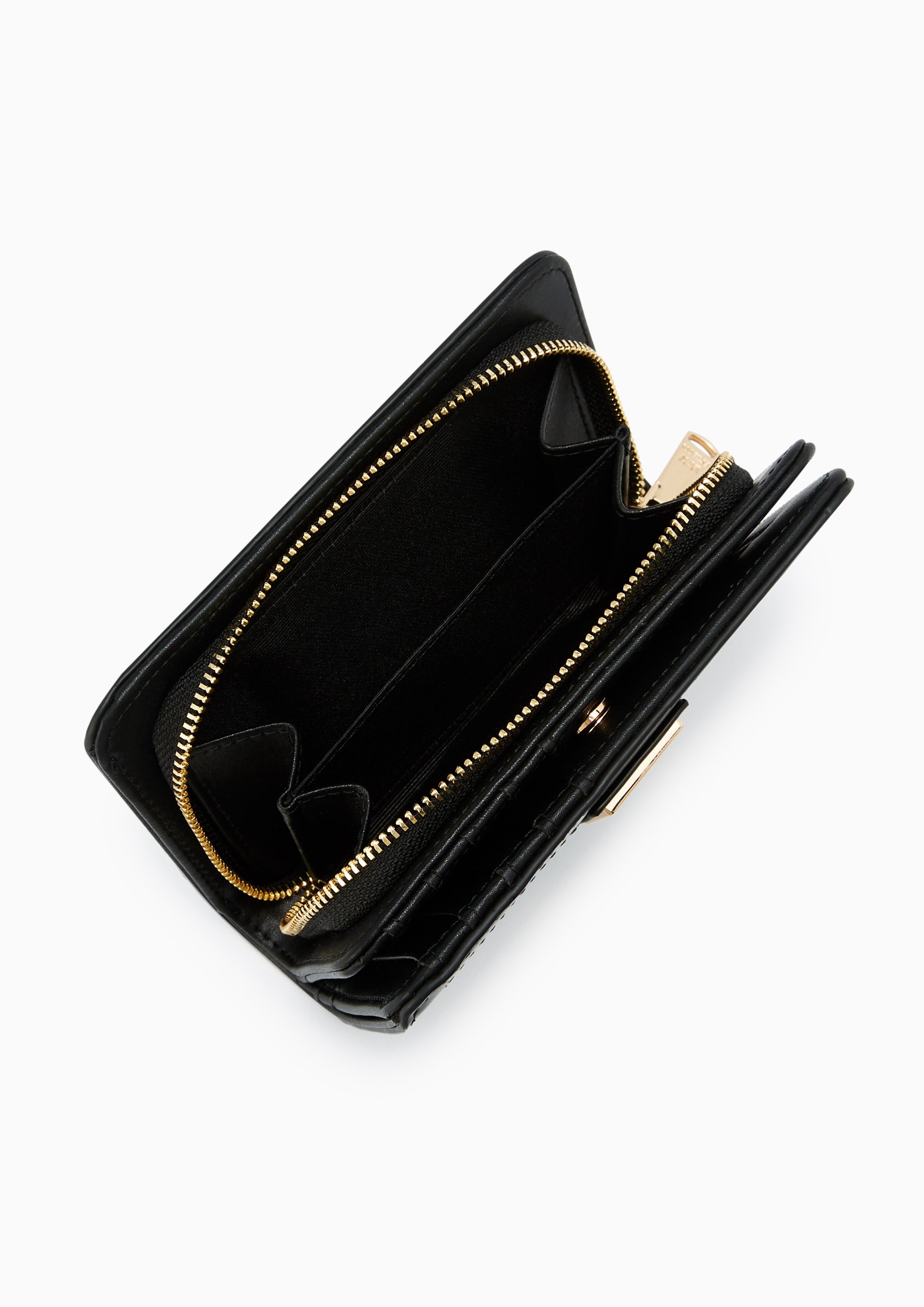 Cosme Semi Short Wallet Black