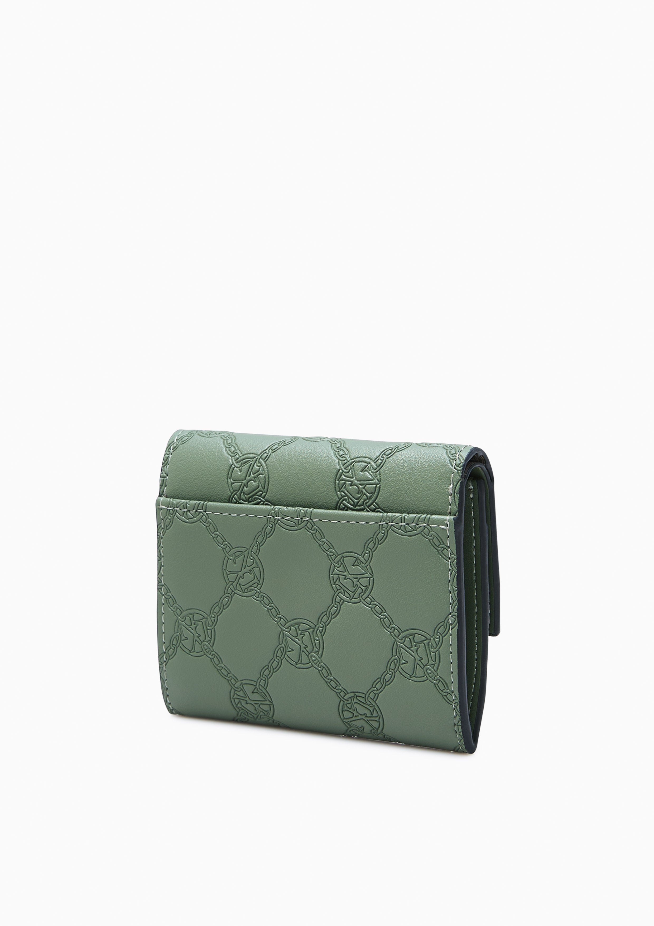 Tyla Coin Short Wallet Green