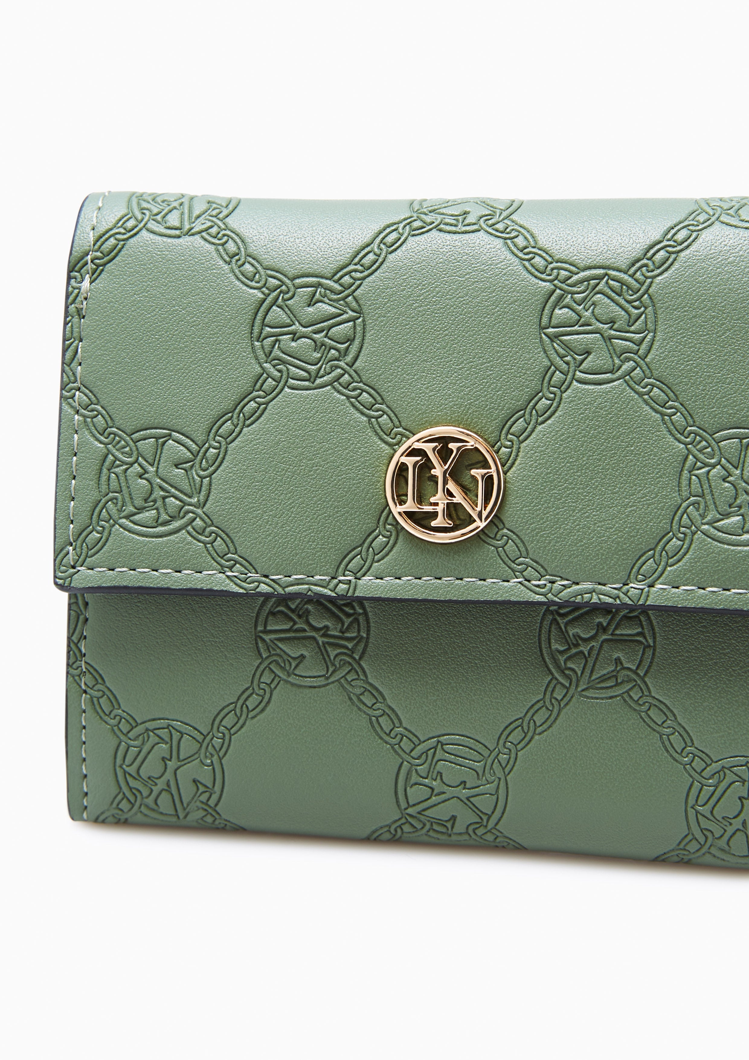 Tyla Coin Short Wallet Green