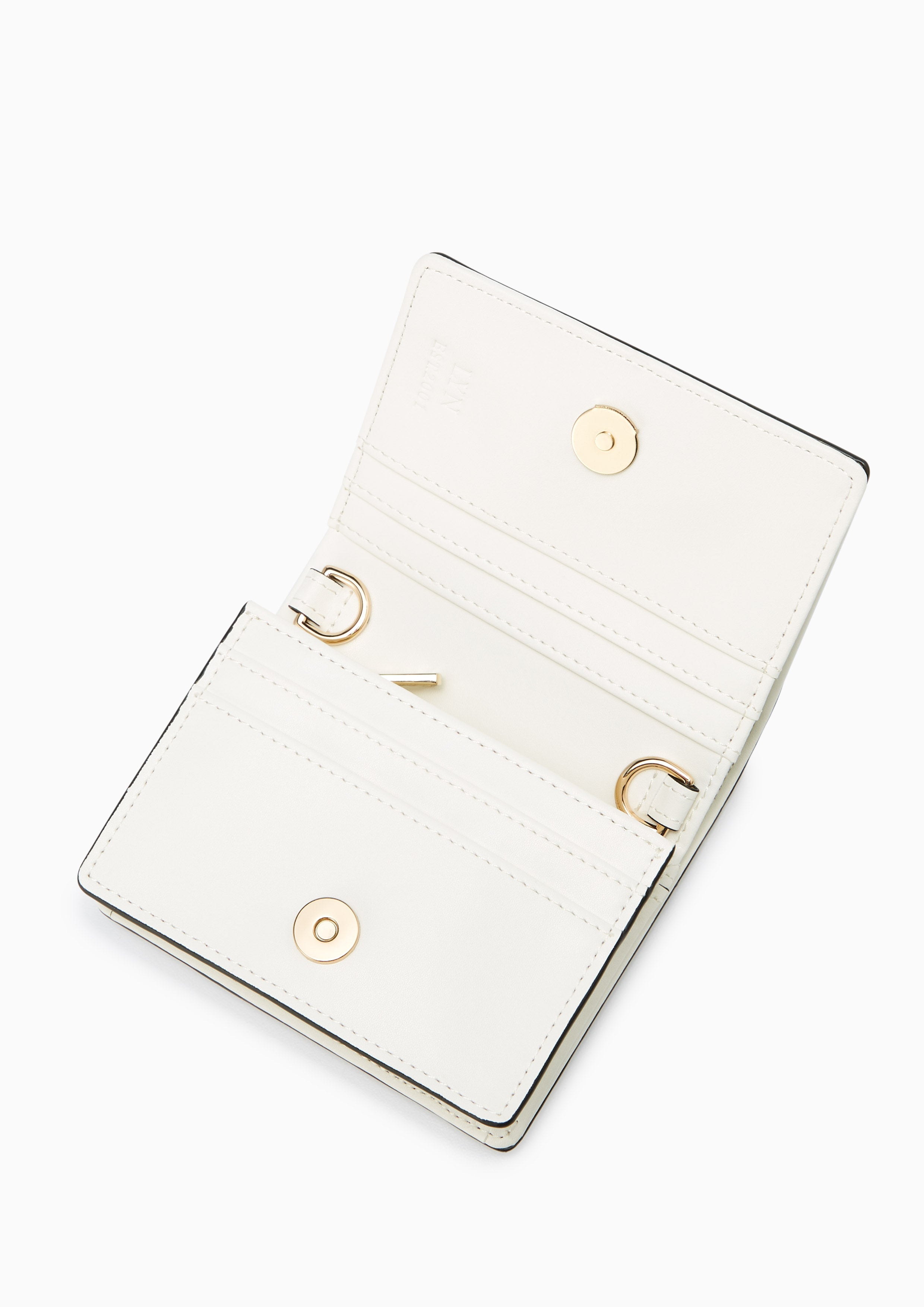 Naw Patti Short Wallet On Chain Ivory