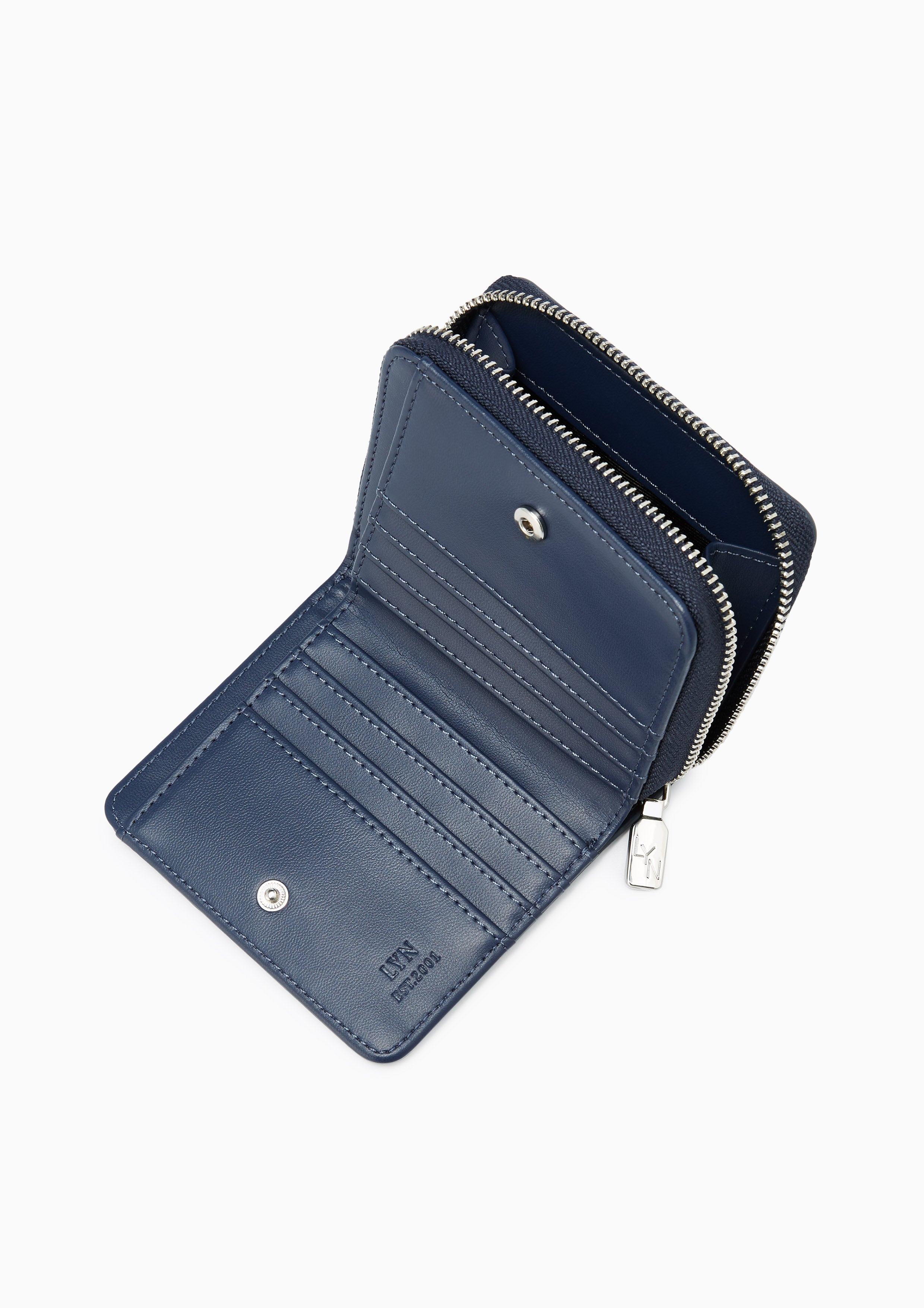 Phalos Short Wallet Navy