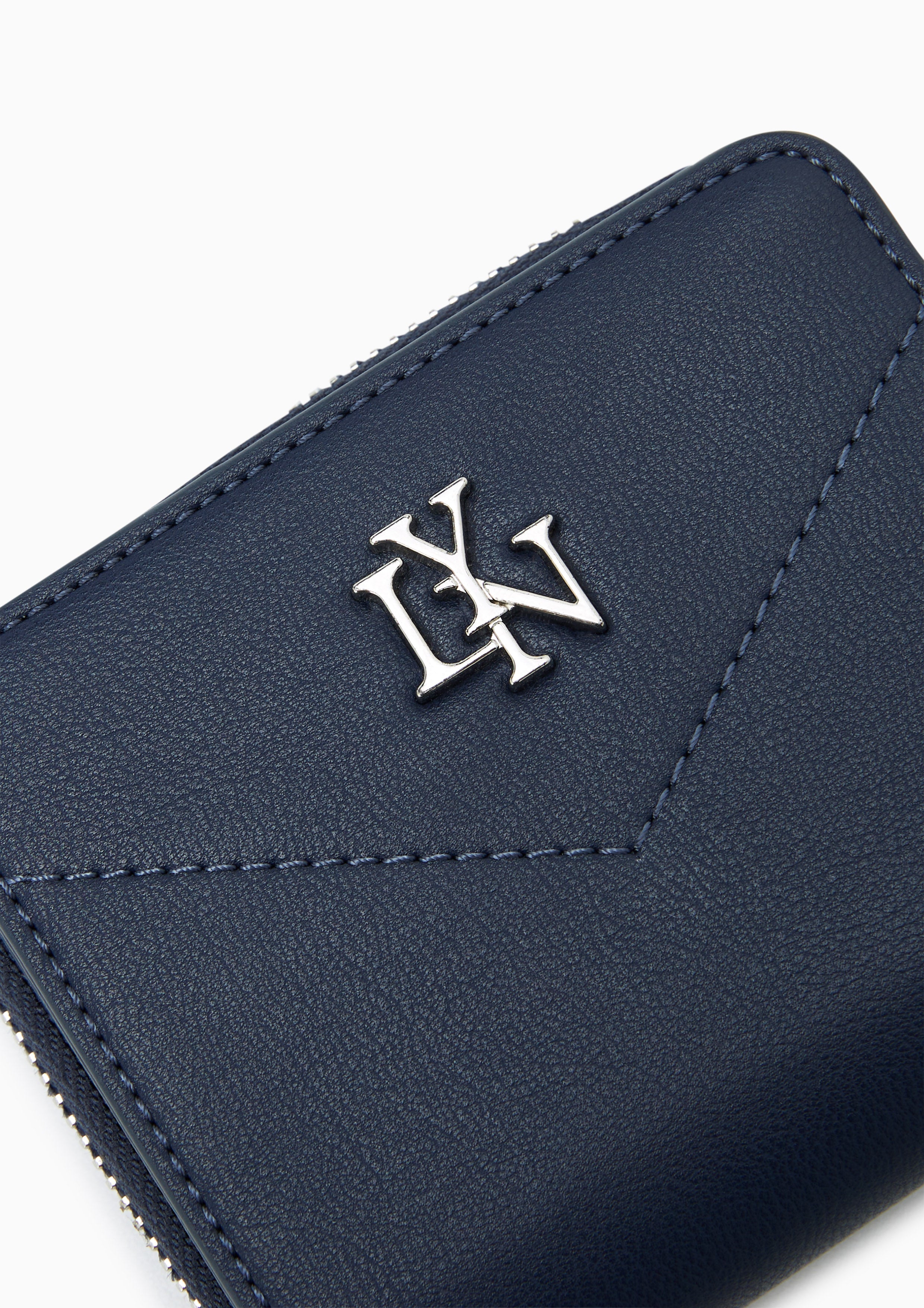 Phalos Short Wallet Navy