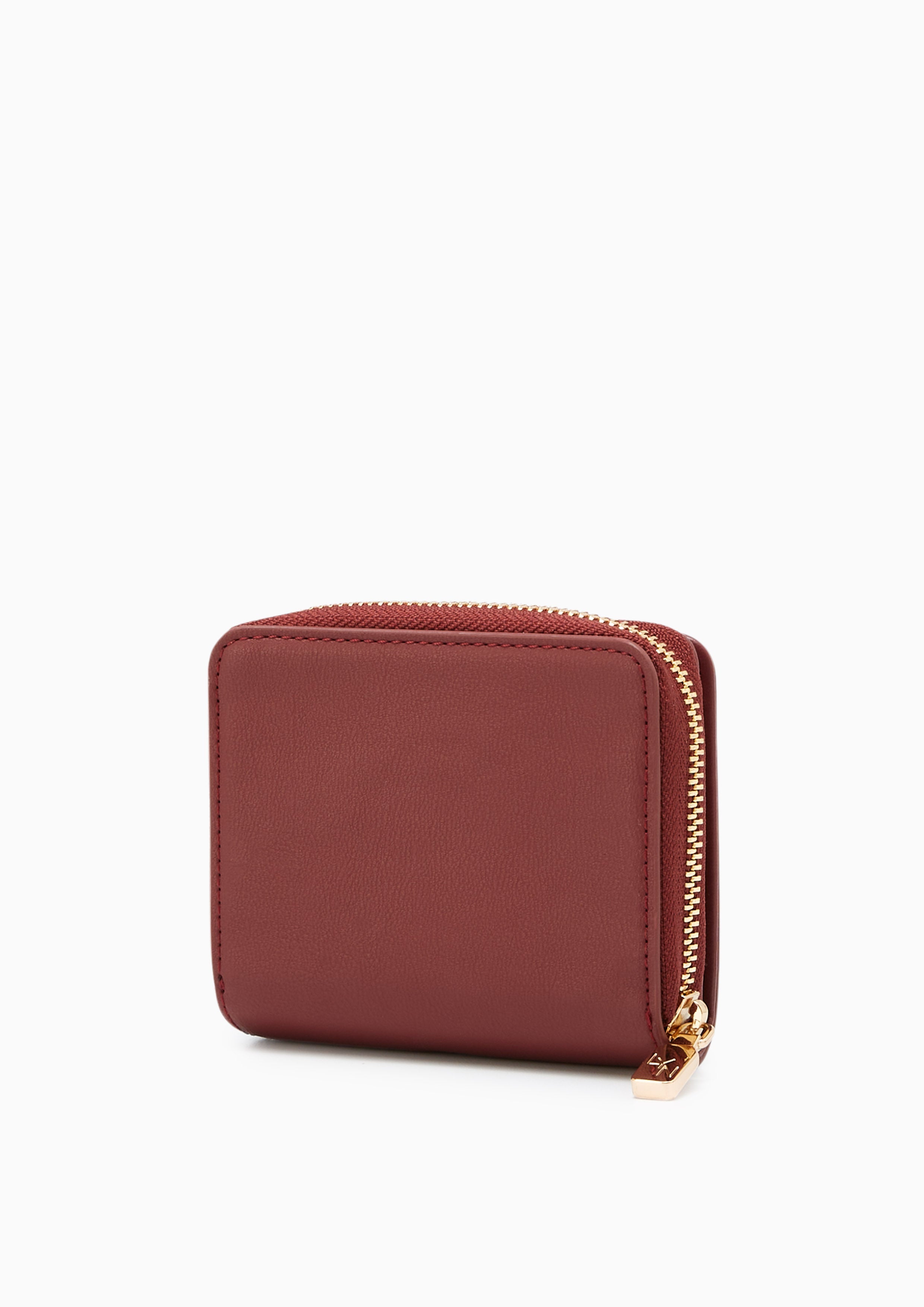 Phalos Short Wallet Dark Red