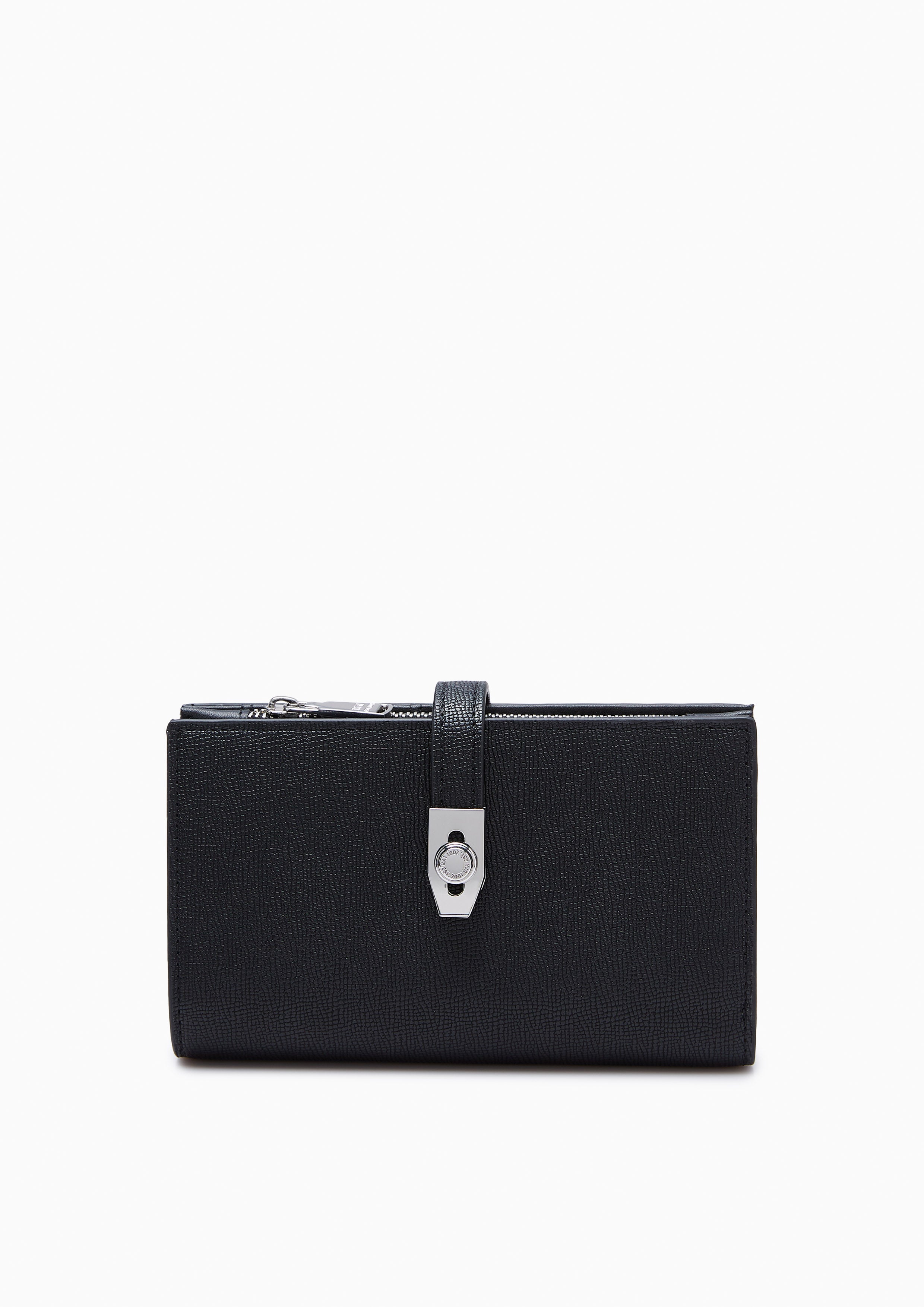 Flawless Semi Long Wallet Black