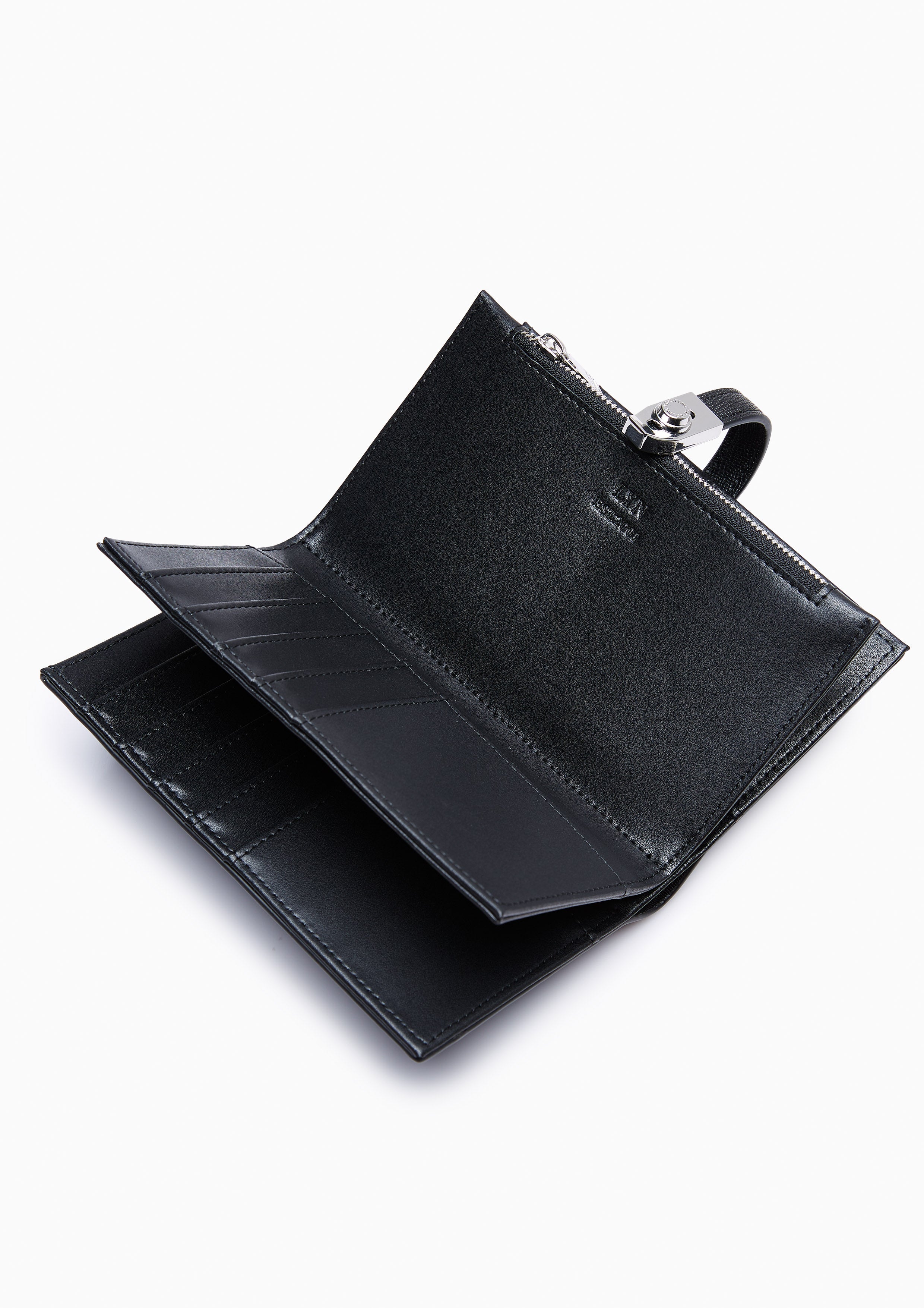 Flawless Semi Long Wallet Black