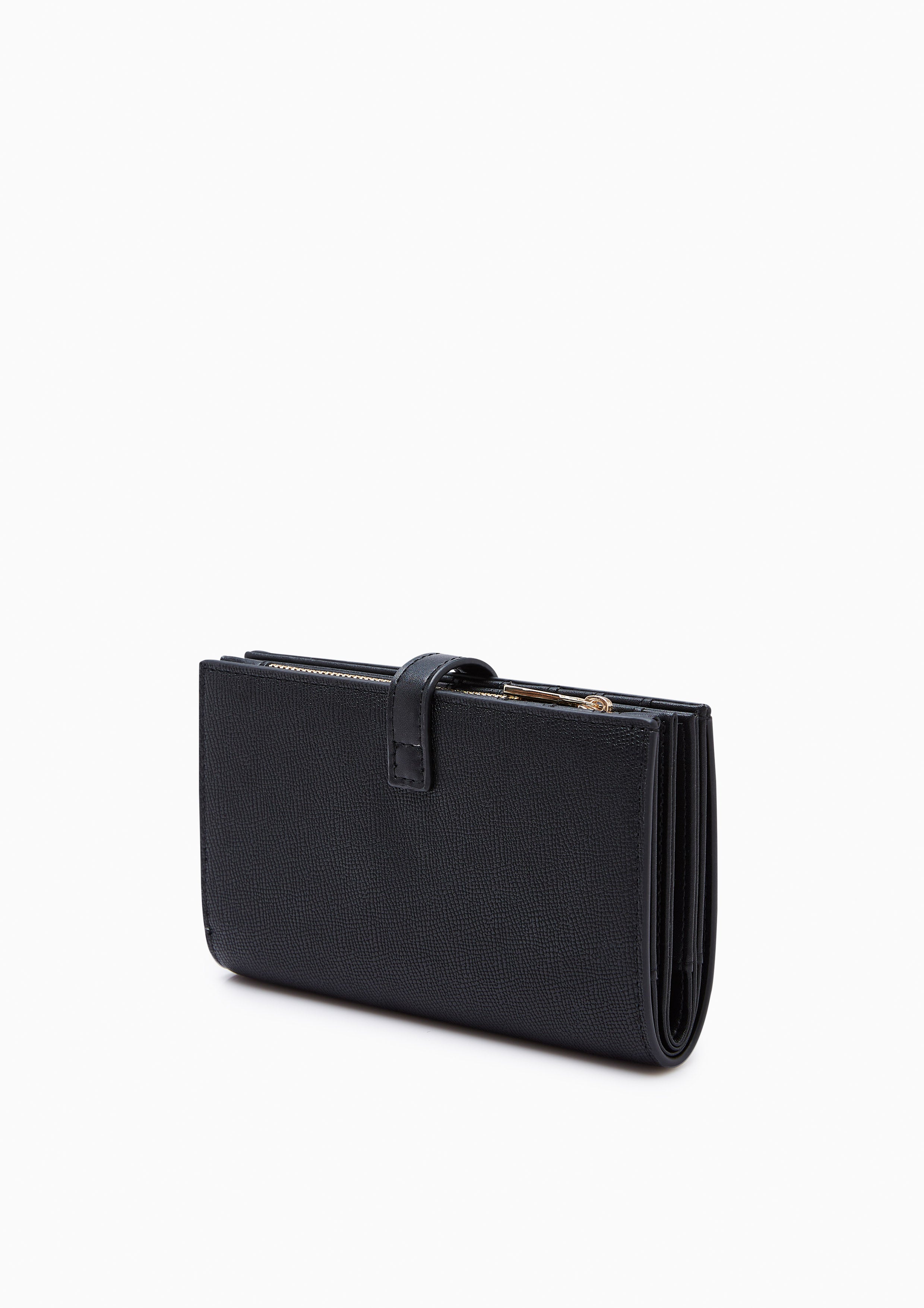 Raff Pocket Long Wallet Black