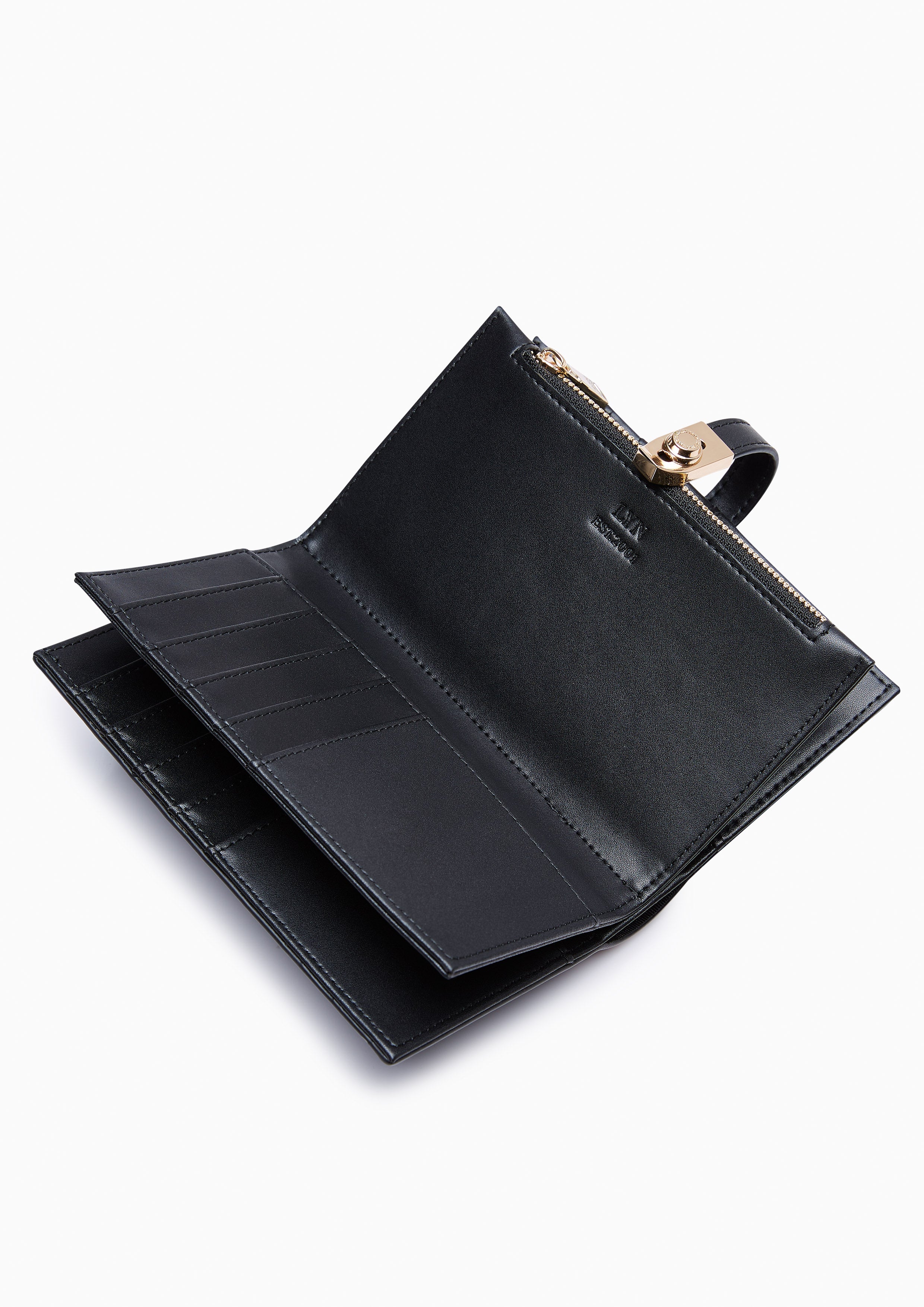 Raff Pocket Long Wallet Black