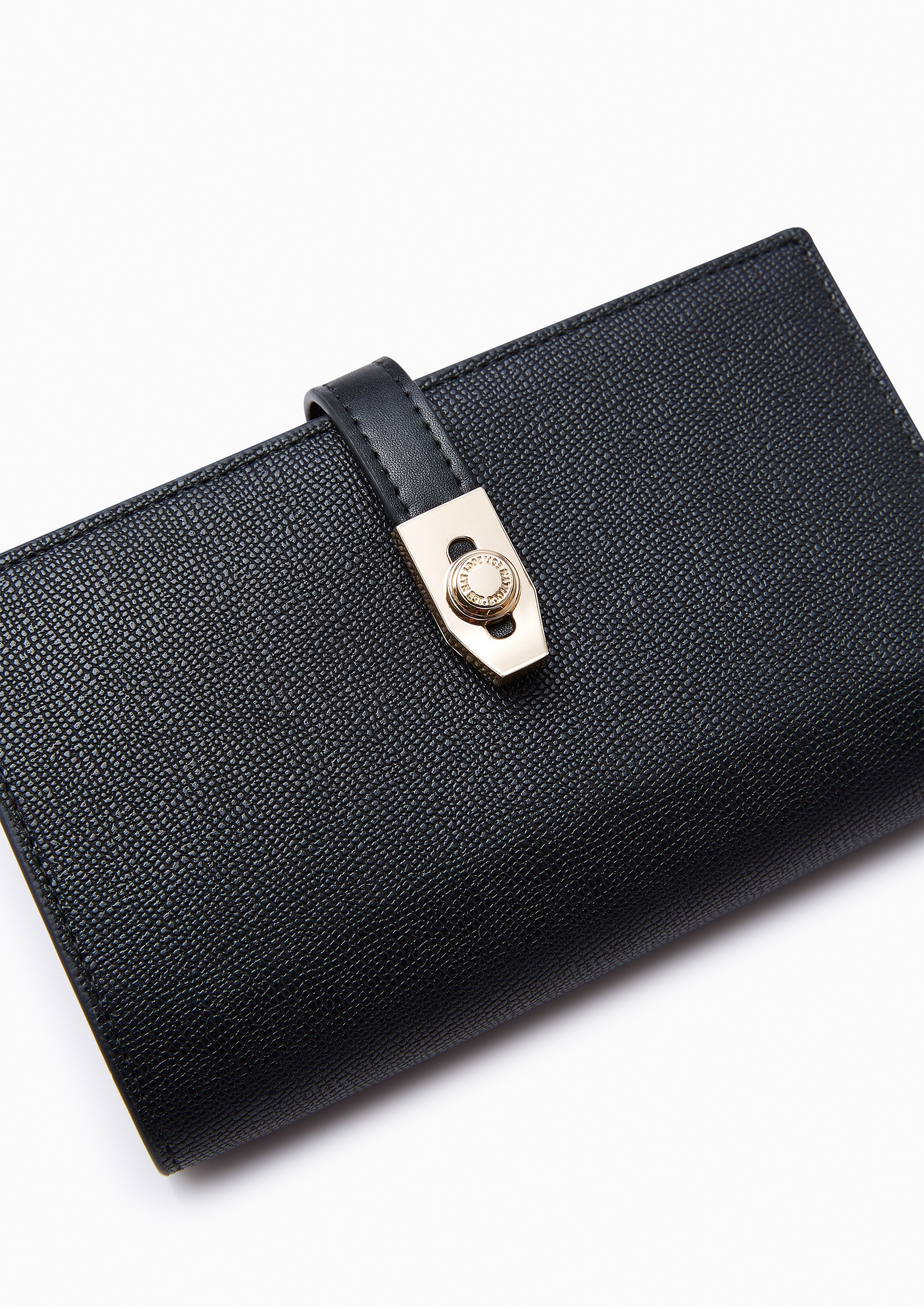 Raff Pocket Long Wallet Black