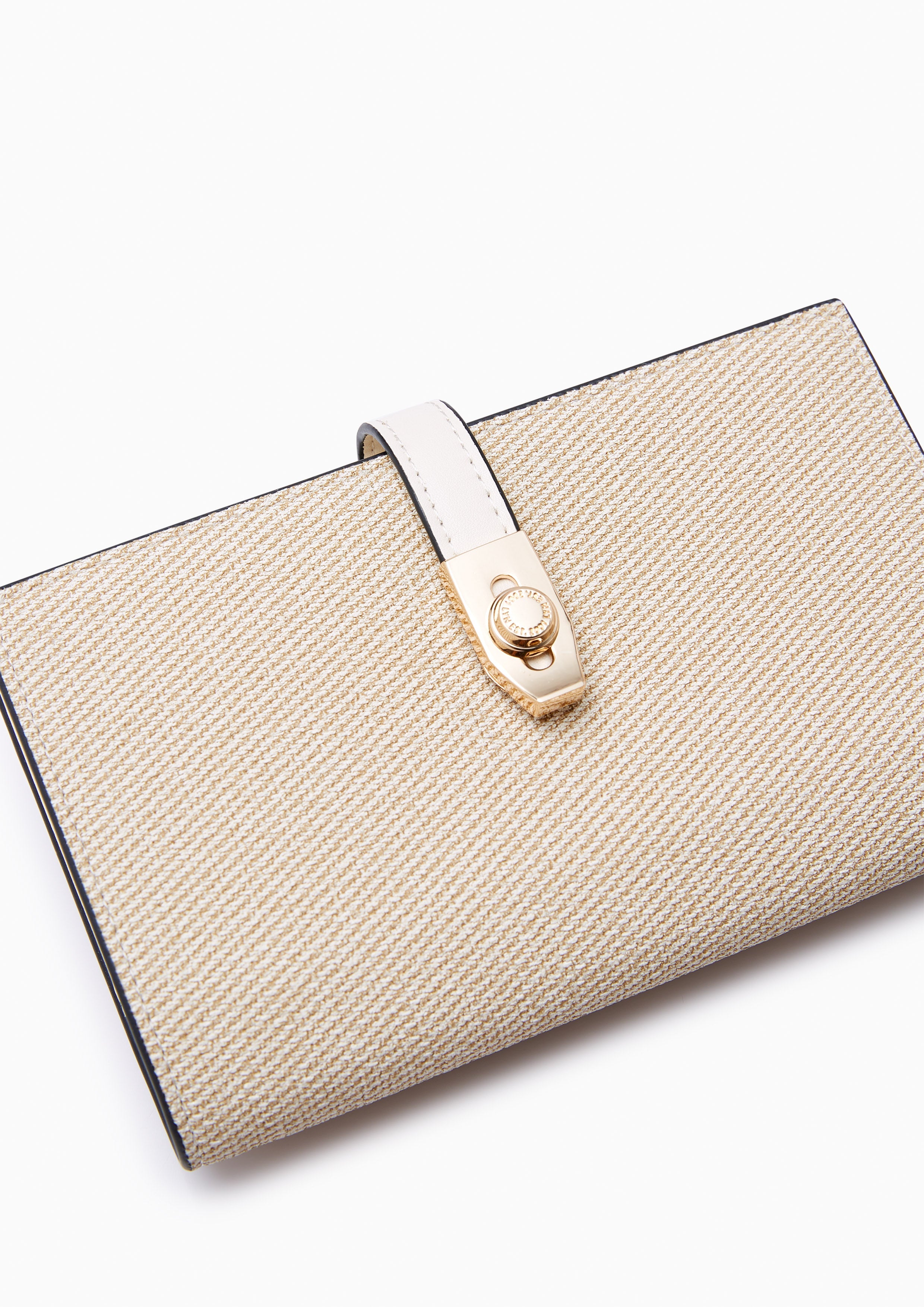 Raff Pocket Long Wallet Ivory