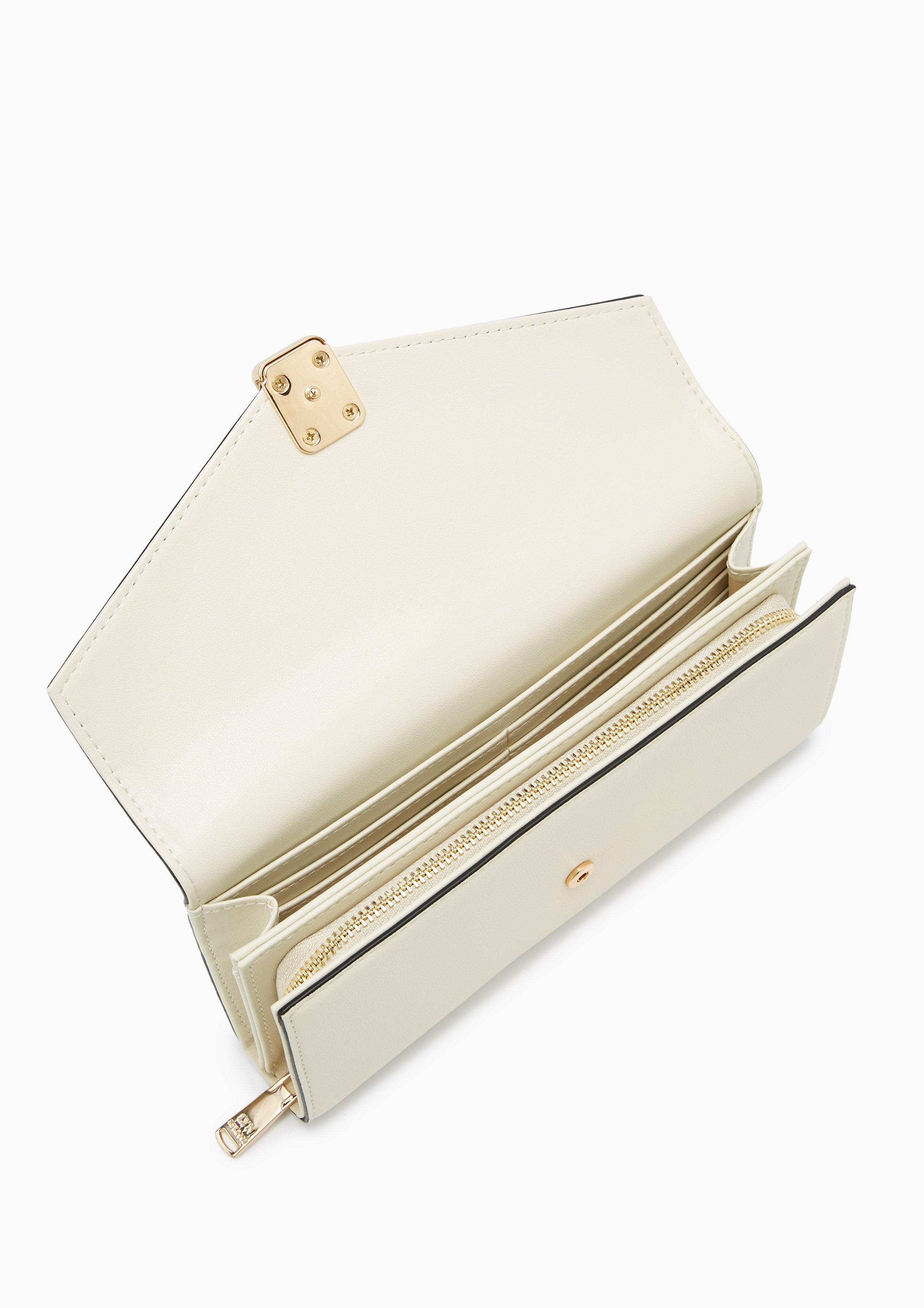 Vera Long Wallet Ivory