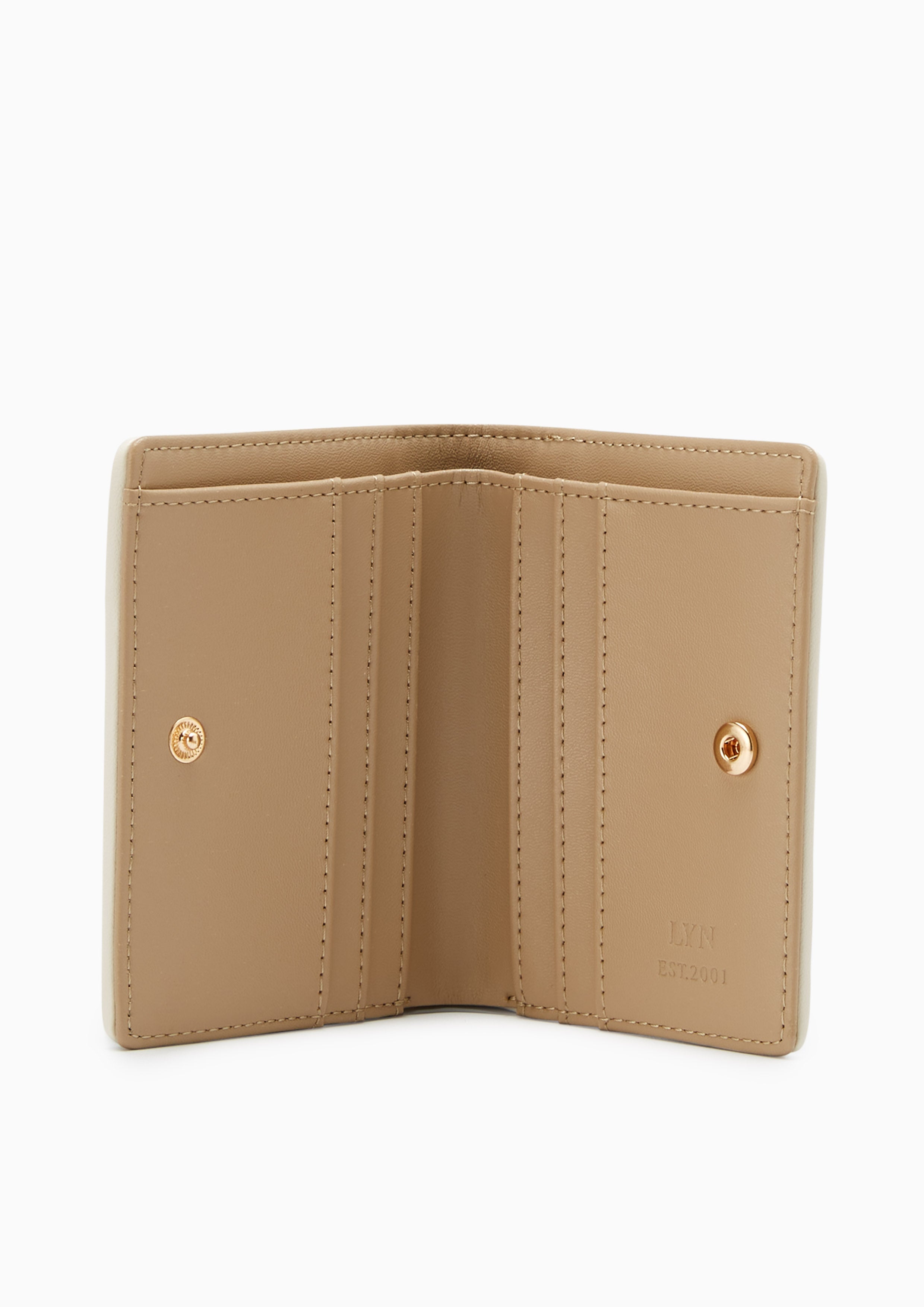 Vera Short Wallet Beige