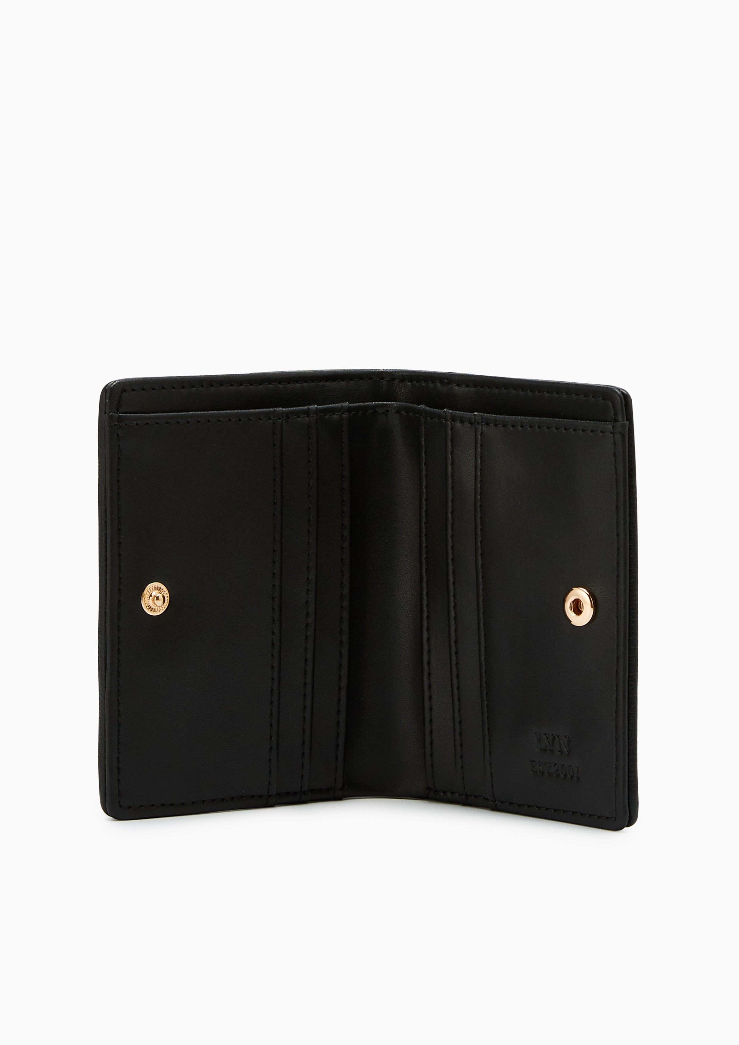 Vera Short Wallet Black