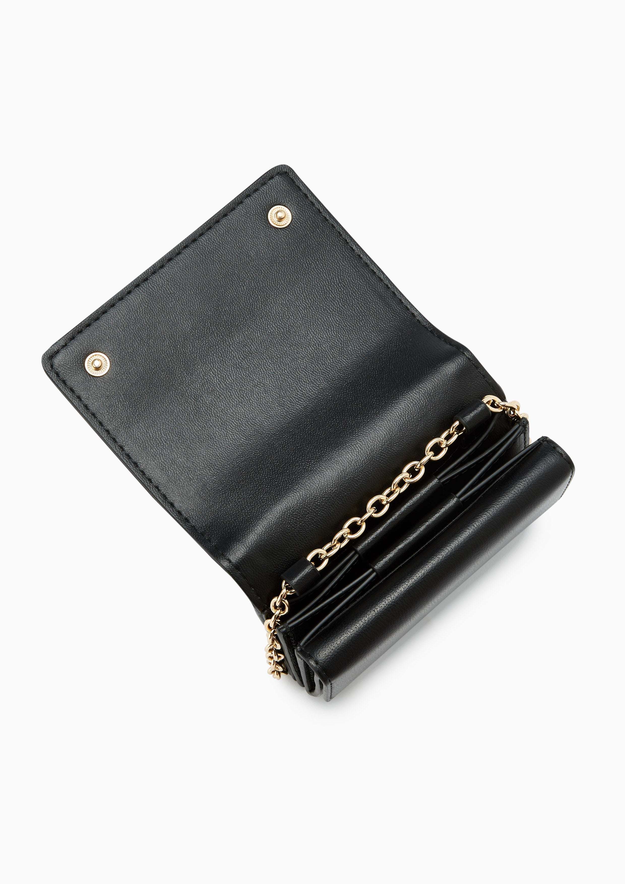 Letitia Short Wallet On Chain Black