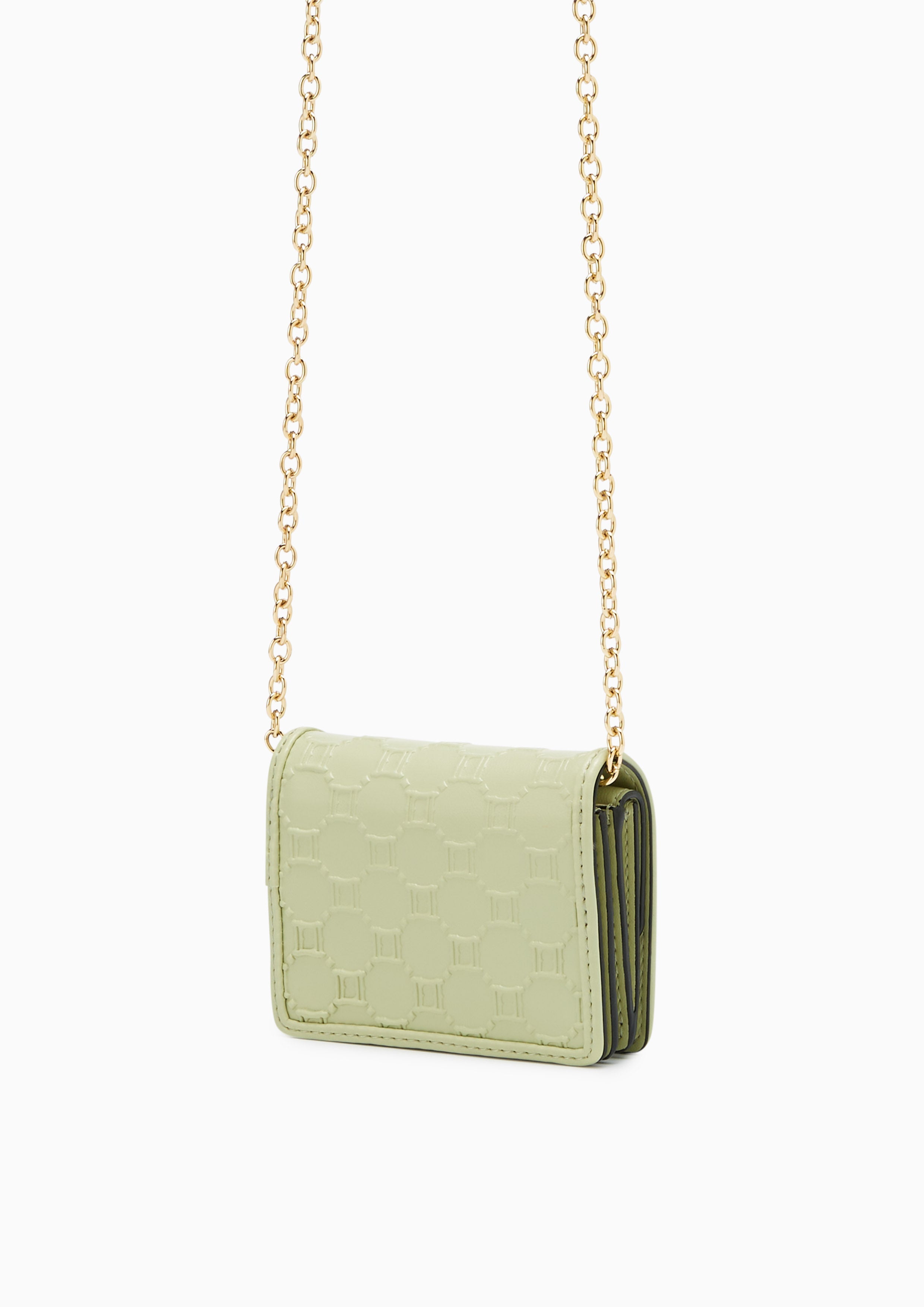 Letitia Short Wallet On Chain Light Green