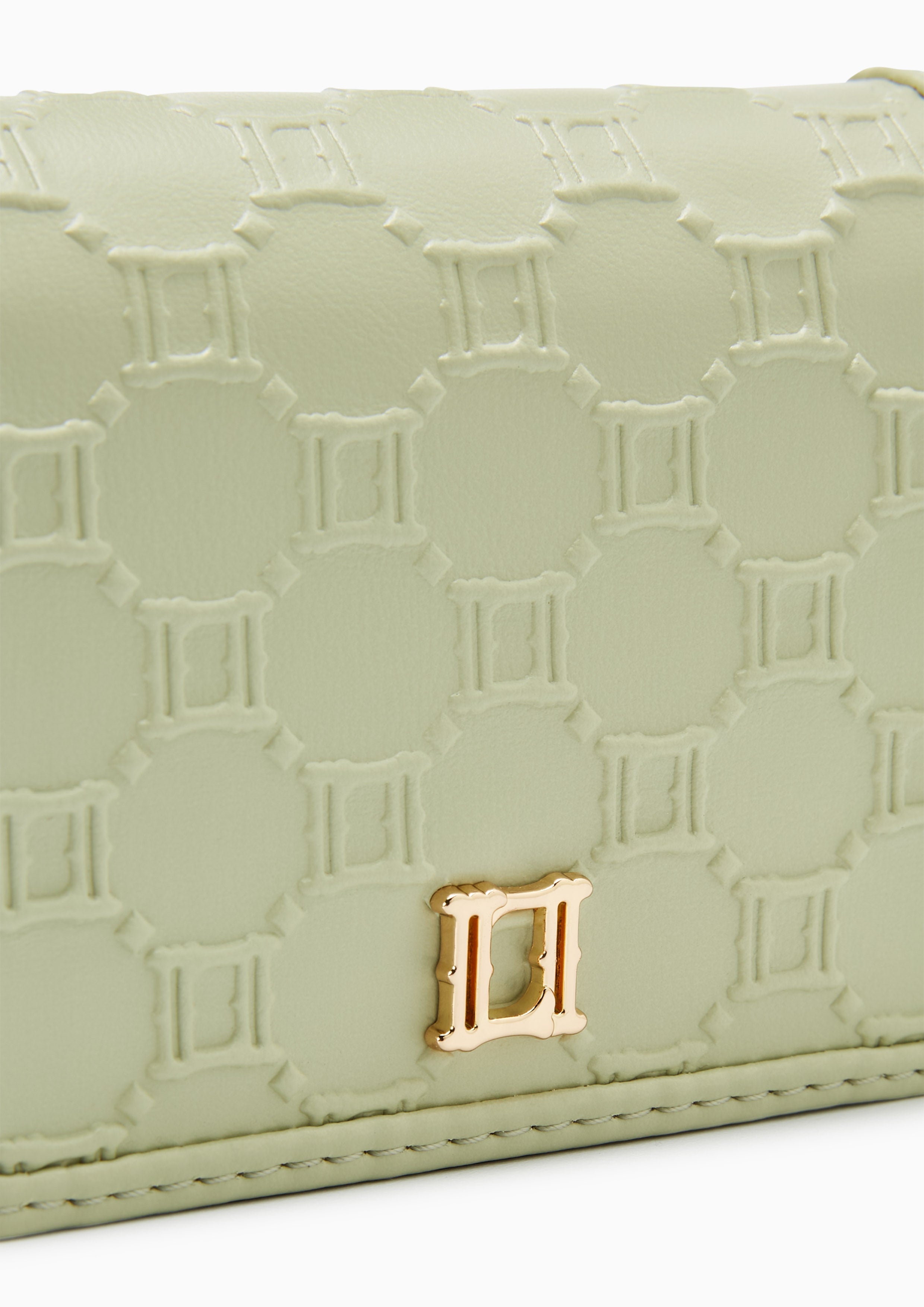 Letitia Short Wallet On Chain Light Green