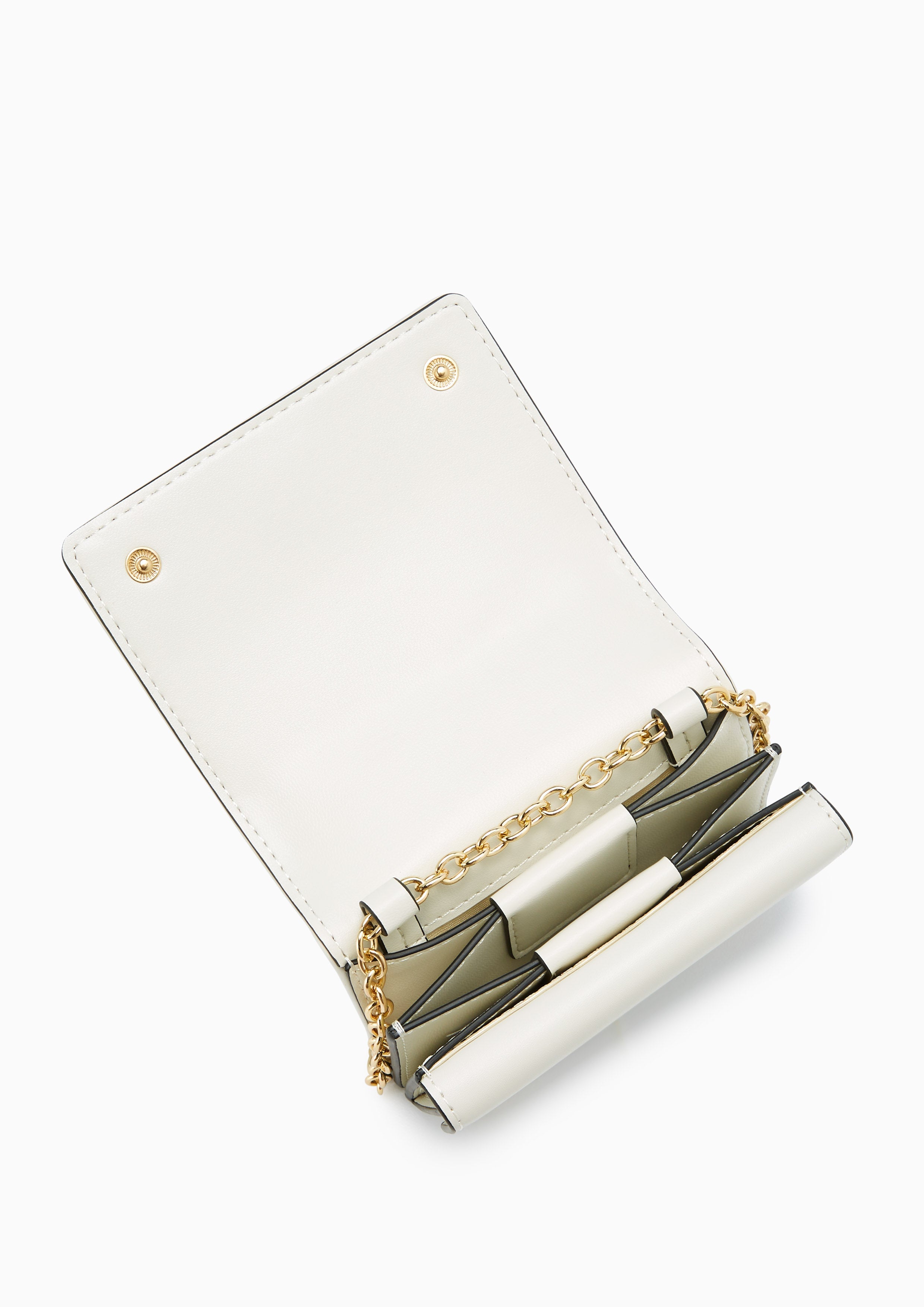 Letitia Short Wallet On Chain Off-White