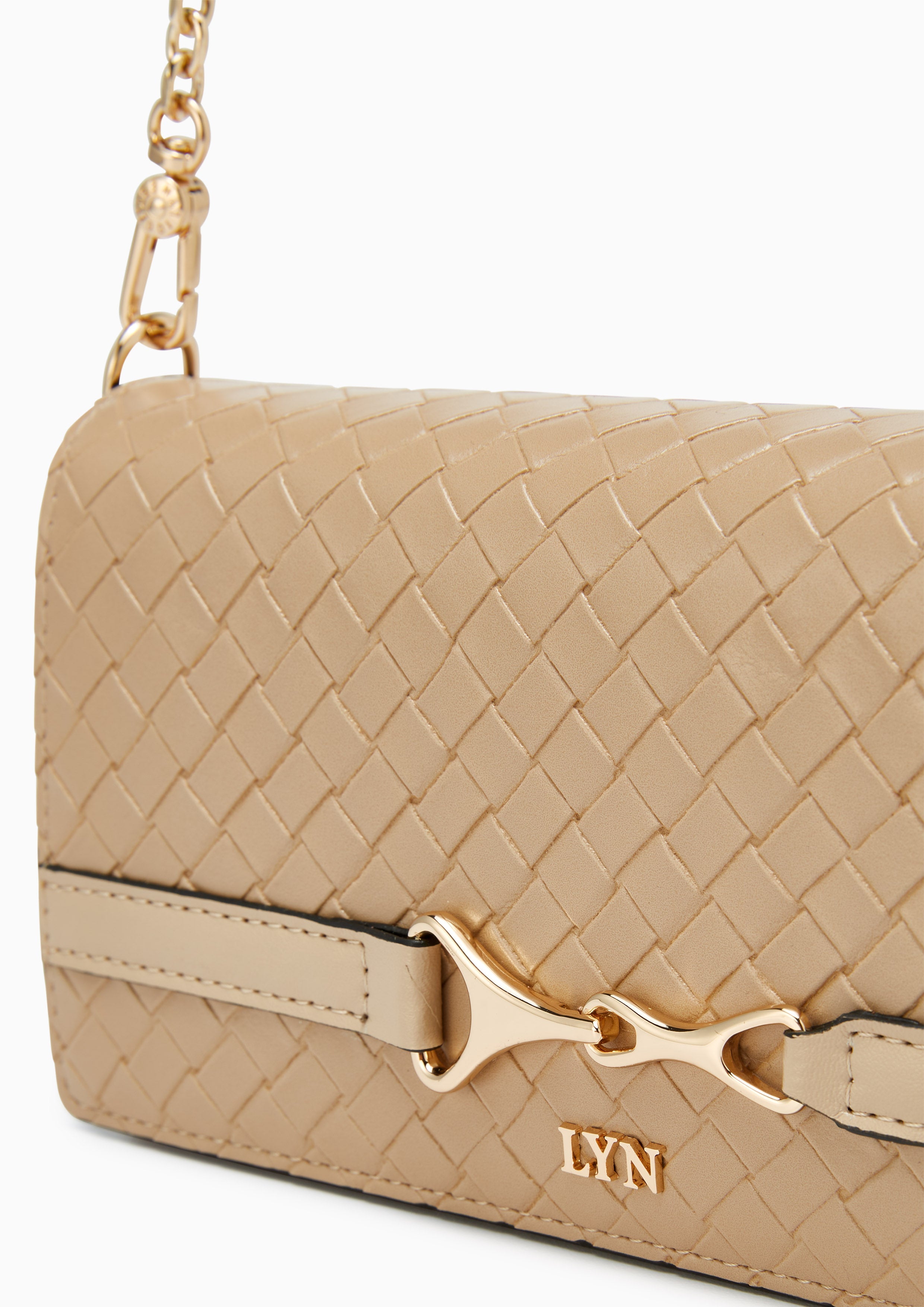 Celestia Long Wallet Beige